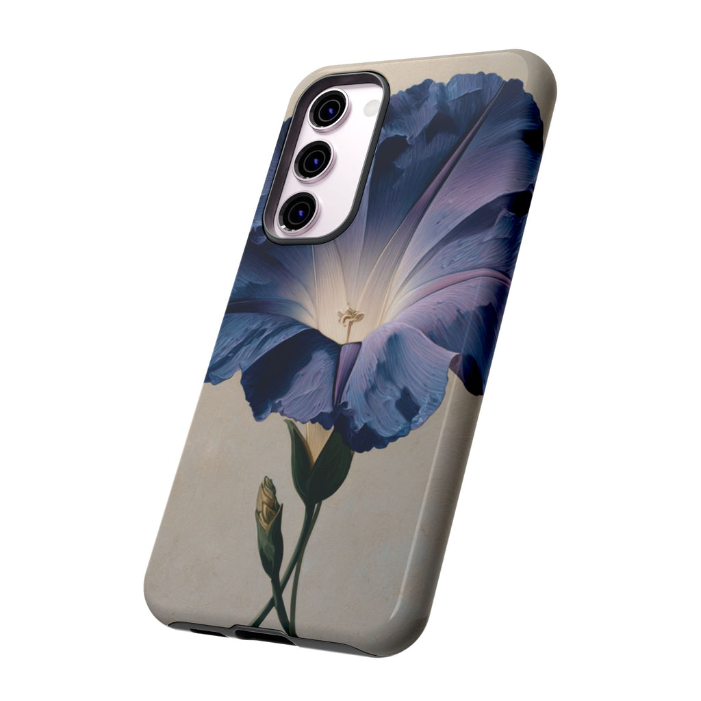 Floral Phone Case, Tough Cases with Purple Flower Design, Phone Accessories