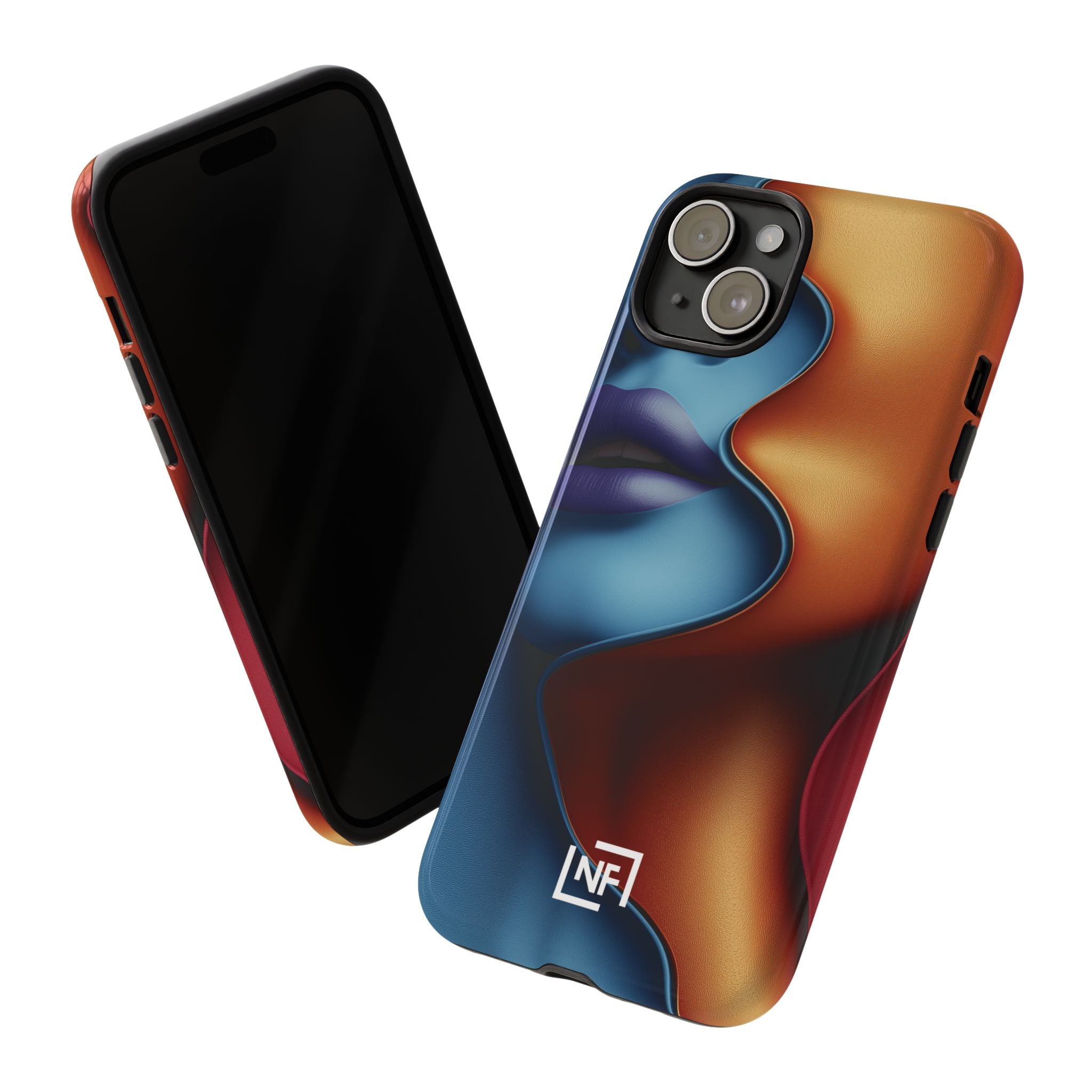 Duality in Motion — Tough Phone Case
