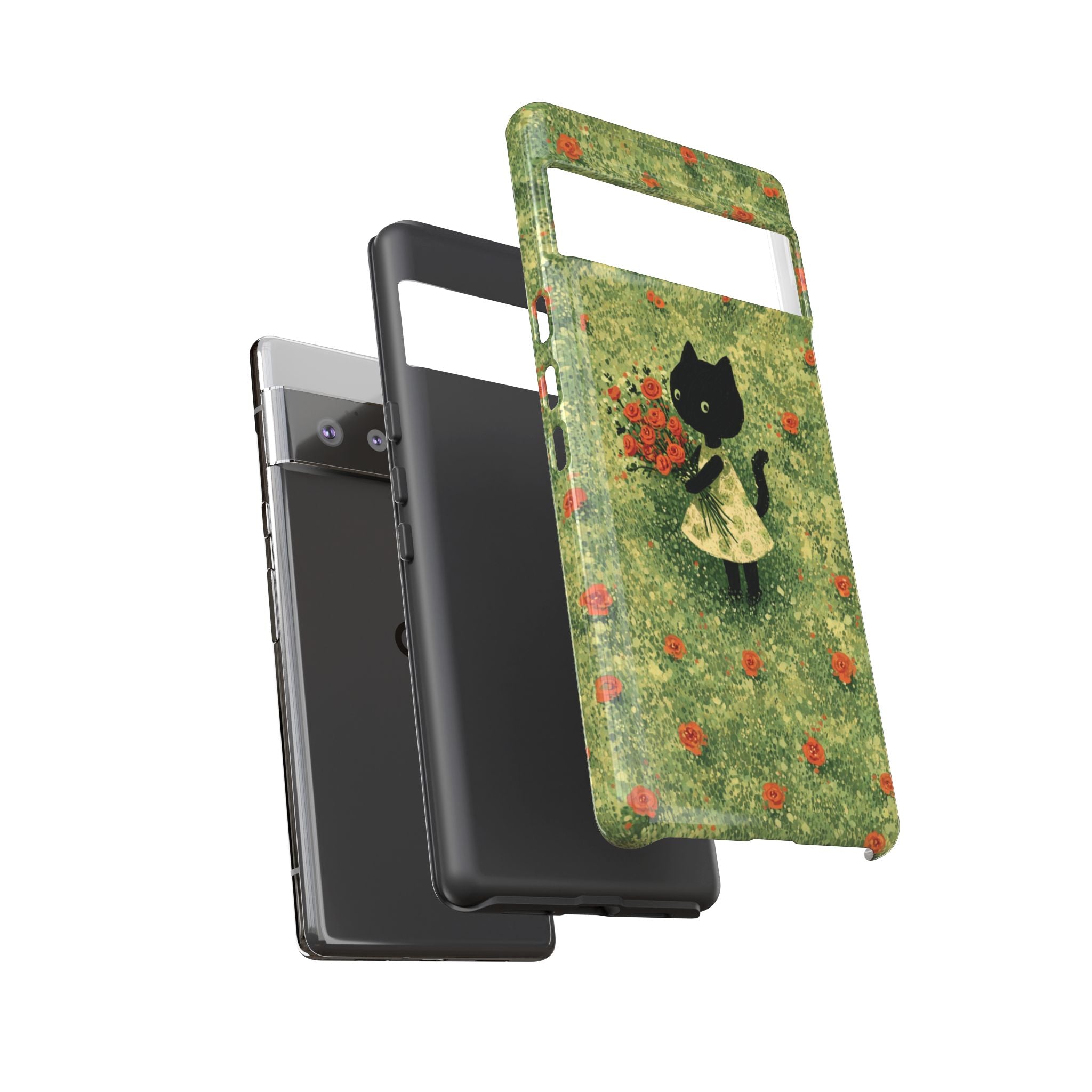 Cute Cat Tough Cases for Cat Lovers, Gifts for Her, Pet Owner Accessories