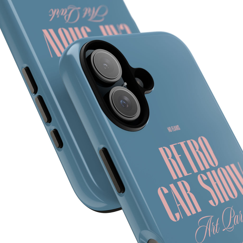 Retro Car Show Phone Case — Vintage Classic Auto Design