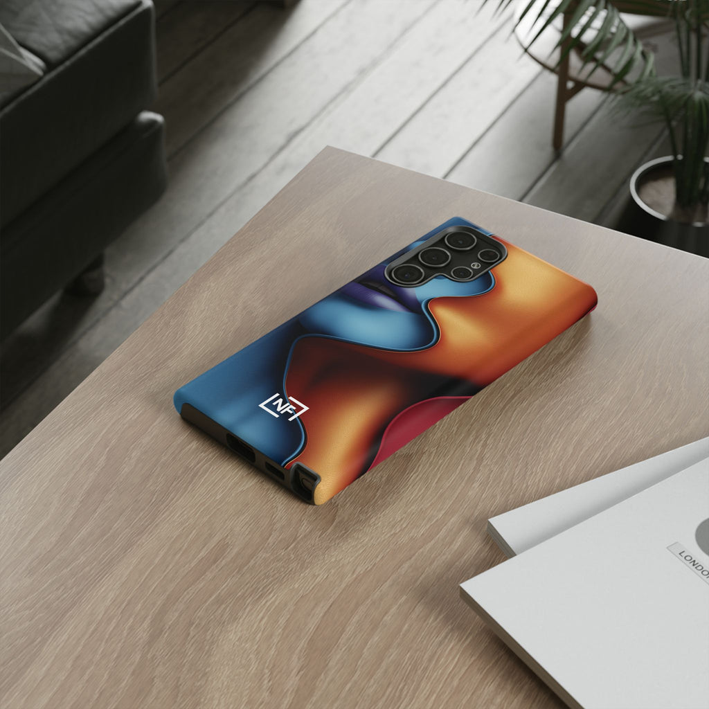 Duality in Motion — Tough Phone Case