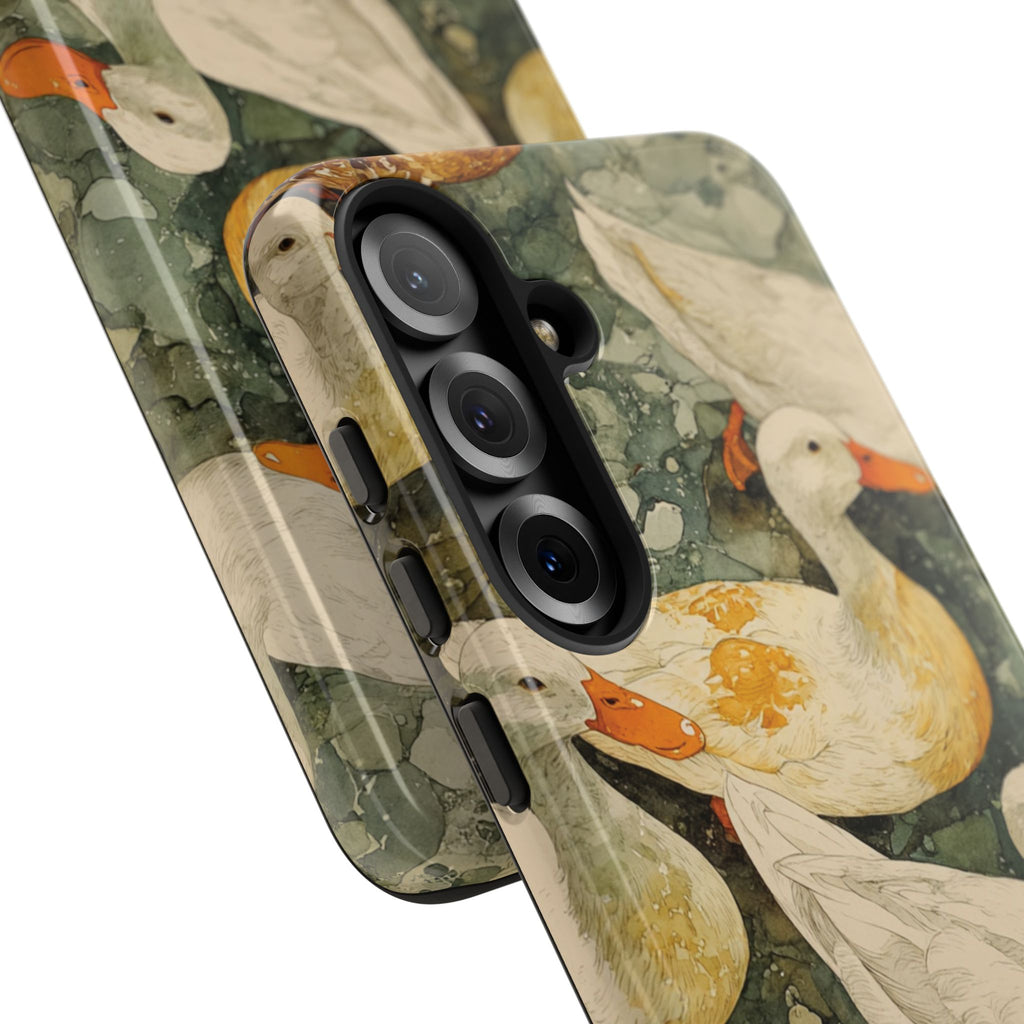Duck-Themed Phone Case, Quirky Phone Cover, Nature Lover Gift