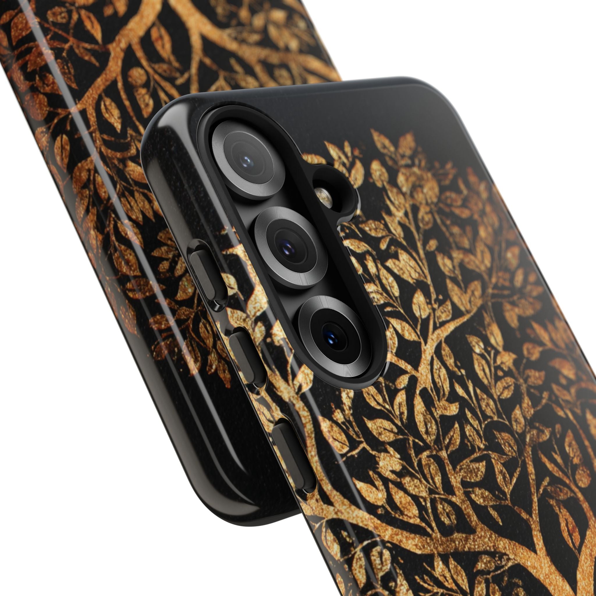 Golden Tree Phone Case, Tough Cases, Nature Lover Gift