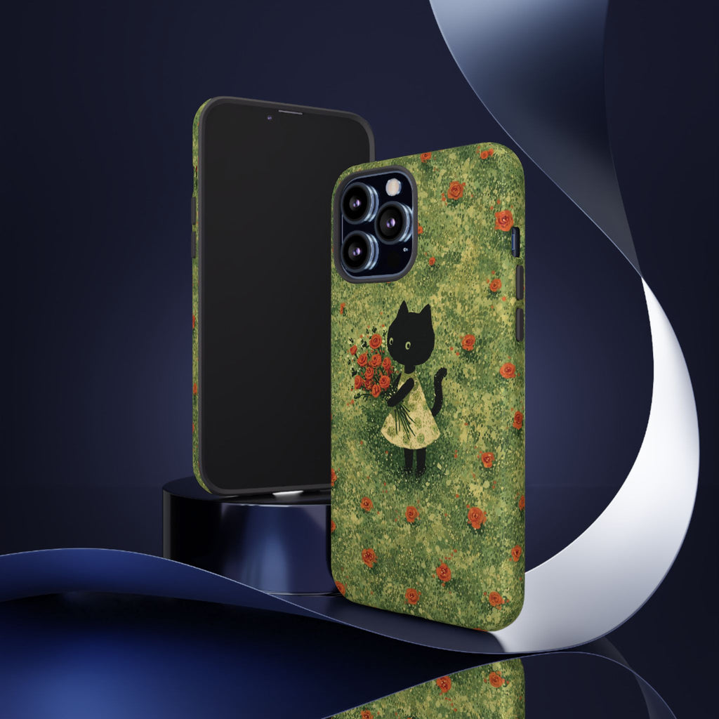 Cute Cat Tough Cases for Cat Lovers, Gifts for Her, Pet Owner Accessories