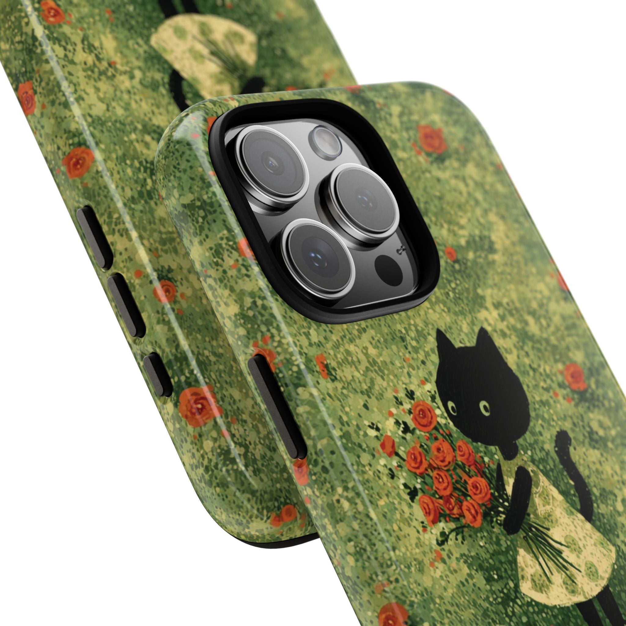 Cute Cat Tough Cases for Cat Lovers, Gifts for Her, Pet Owner Accessories