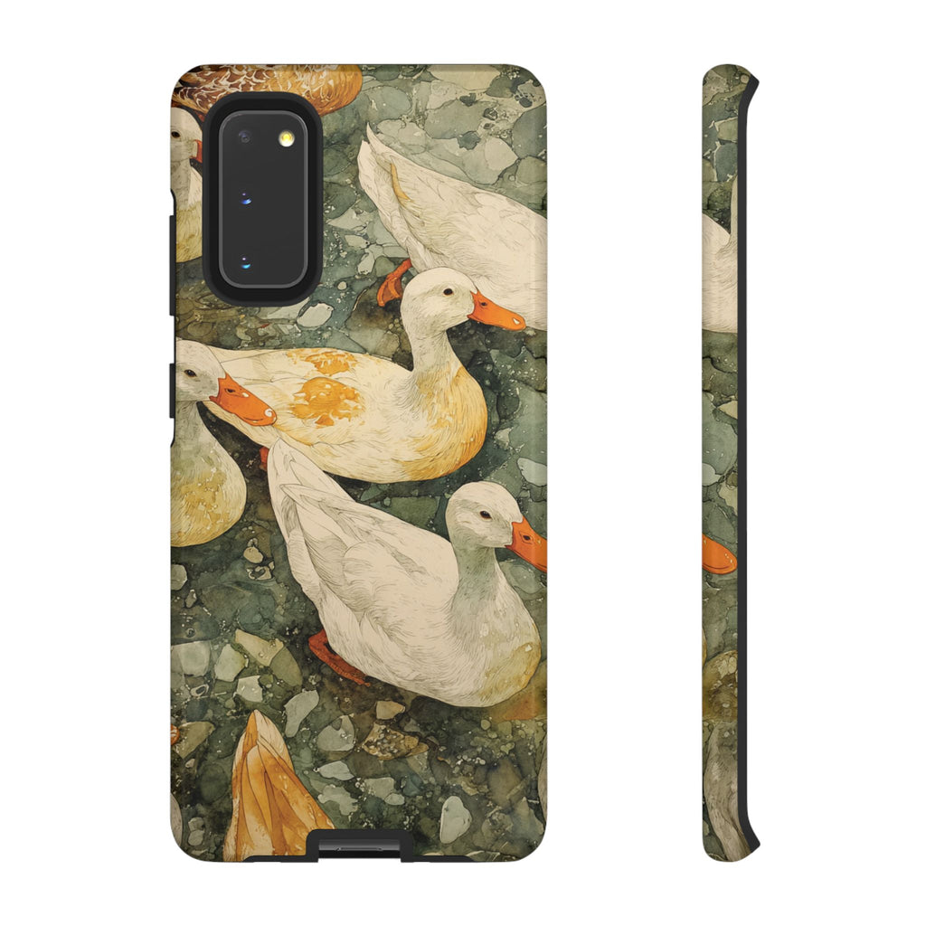 Duck-Themed Phone Case, Quirky Phone Cover, Nature Lover Gift