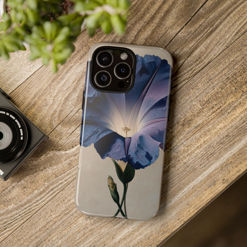 Floral Phone Case, Tough Cases with Purple Flower Design, Phone Accessories