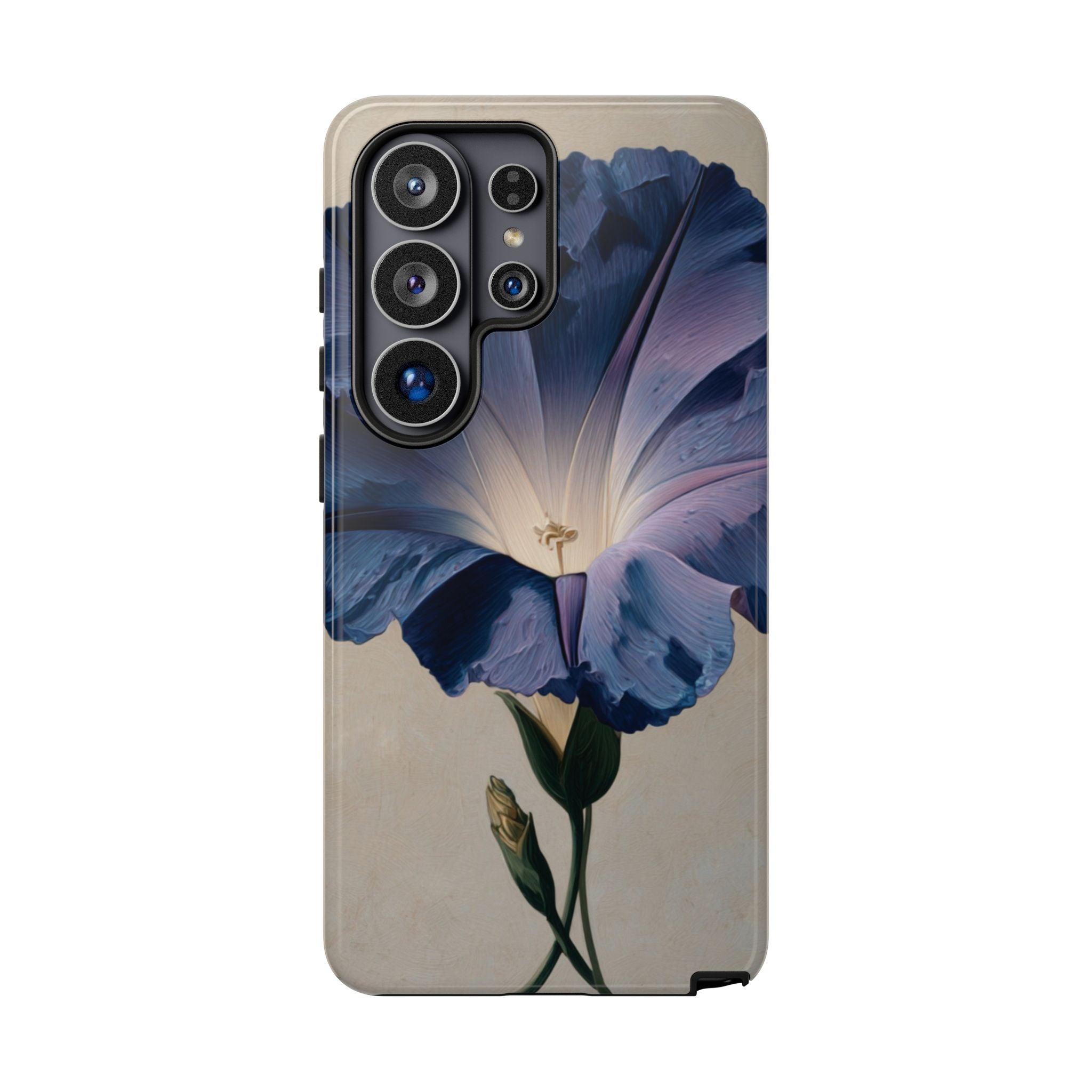 Floral Phone Case, Tough Cases with Purple Flower Design, Phone Accessories