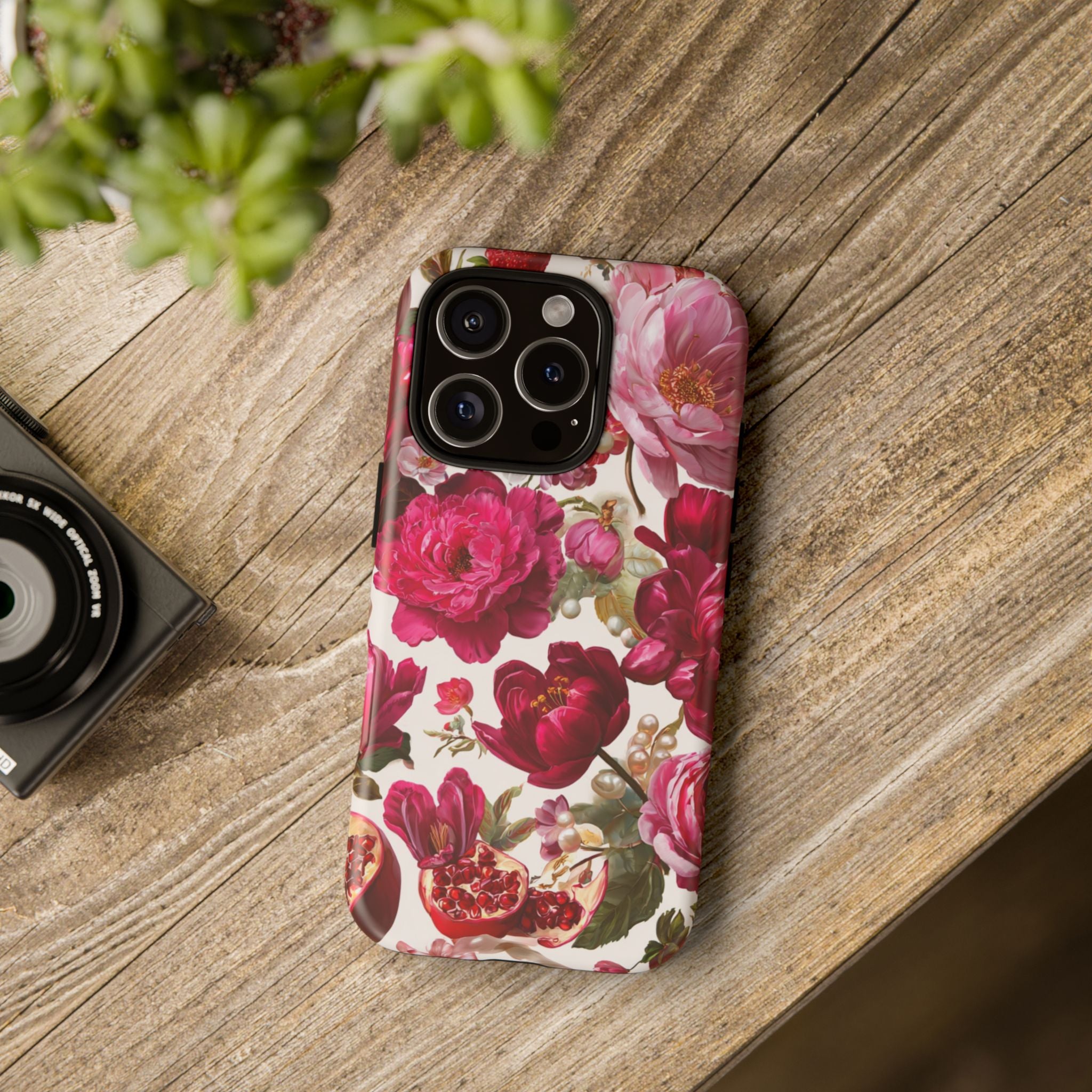 Floral Phone Case, Tough Floral Case, Flower Design