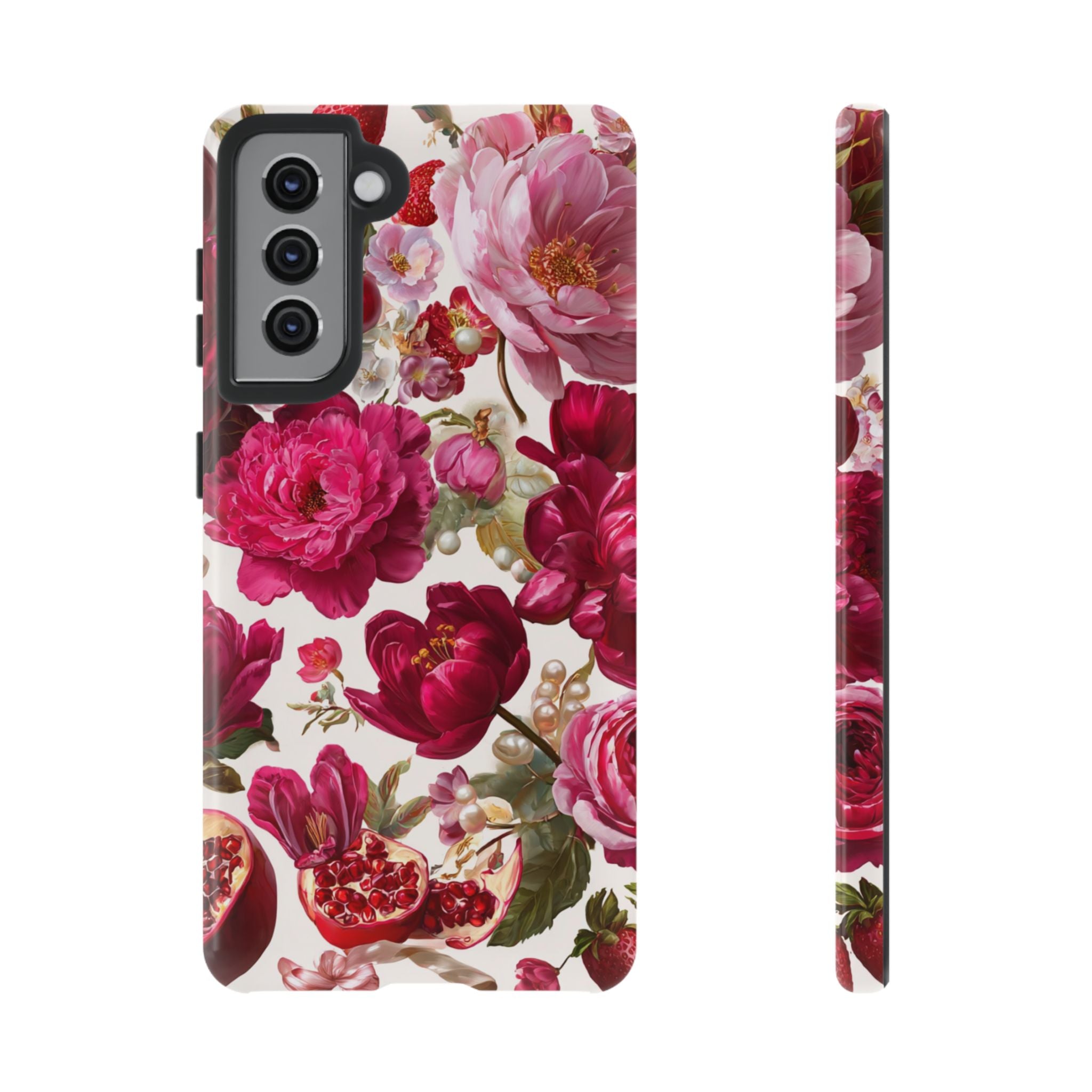 Floral Phone Case, Tough Floral Case, Flower Design