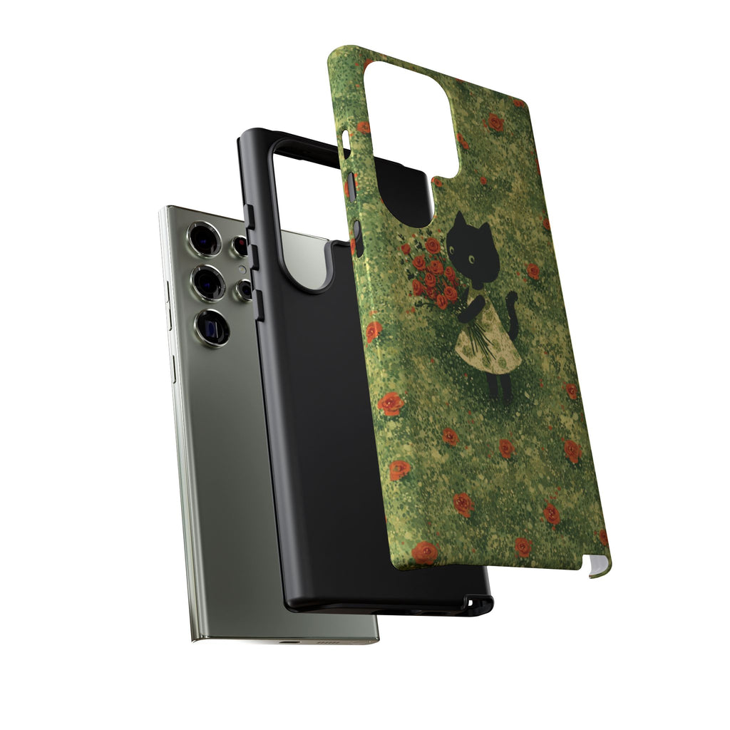 Cute Cat Tough Cases for Cat Lovers, Gifts for Her, Pet Owner Accessories