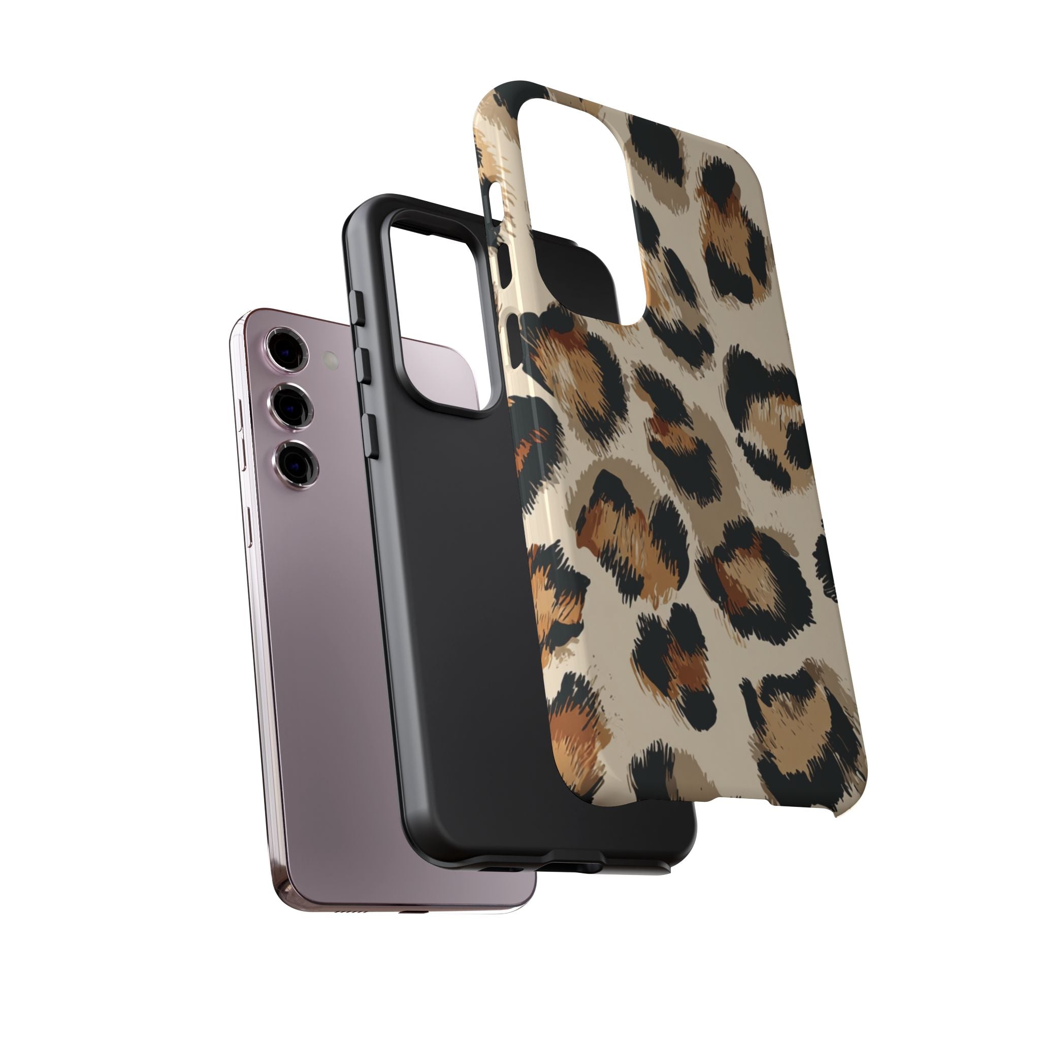 Stylish Leopard Print Phone Case, Animal Print, Tough Case, Gift for Her