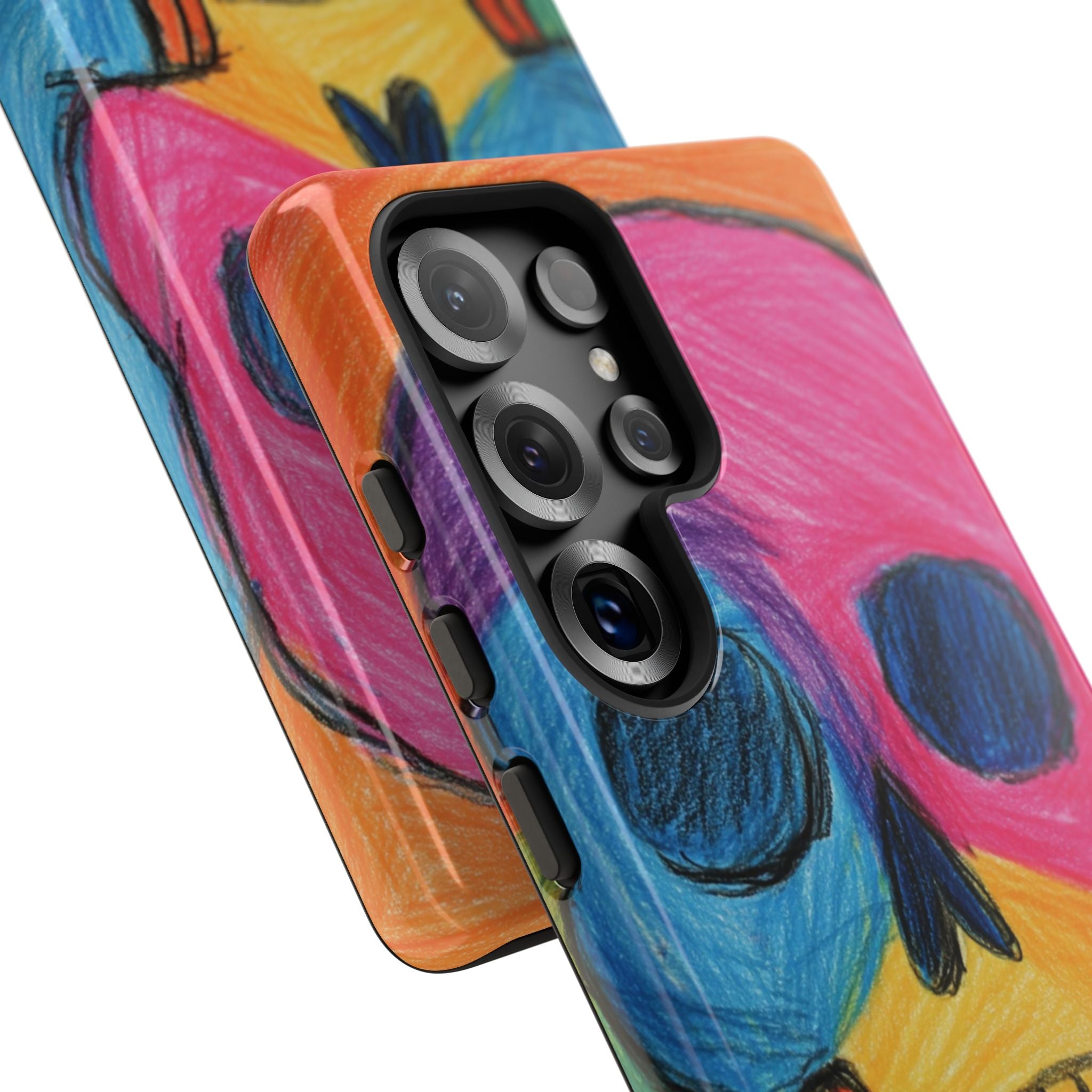 Vibrant Skull Phone Case | Tough Cases, Colorful Design, Unique Art Phone Cover