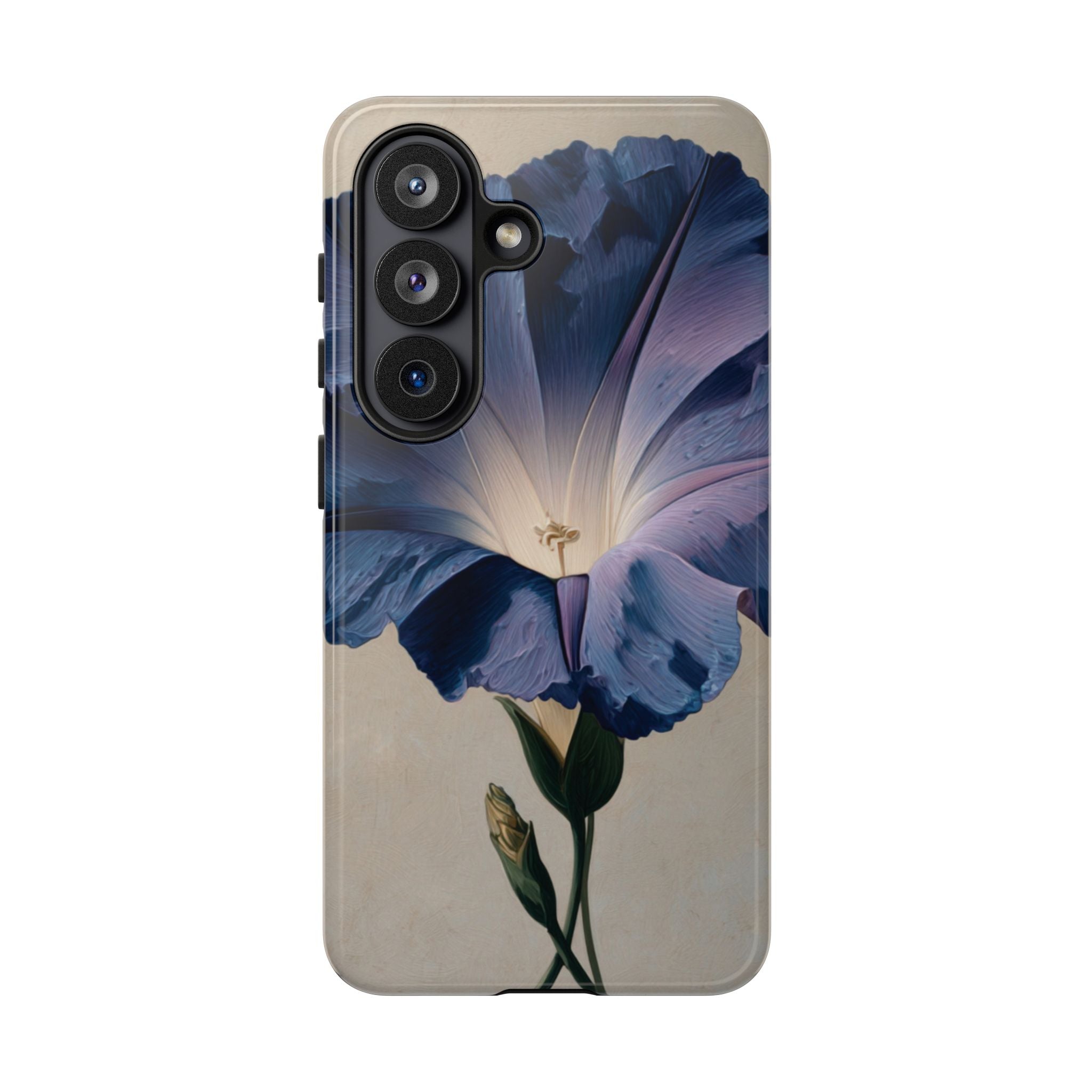 Floral Phone Case, Tough Cases with Purple Flower Design, Phone Accessories