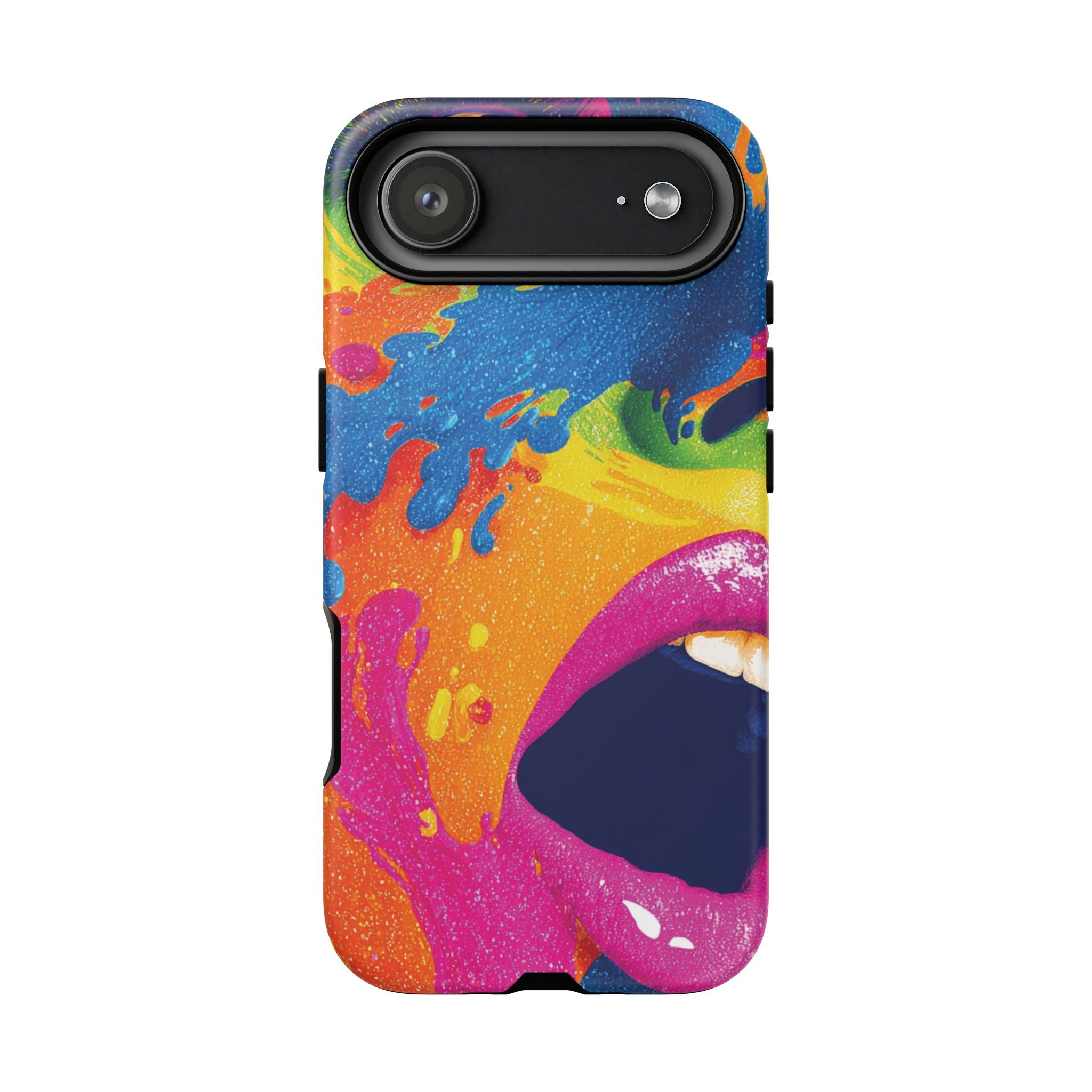 Lover, Colorful Phone Cover, Unique Gift for Artists, Fun Tech Accessory