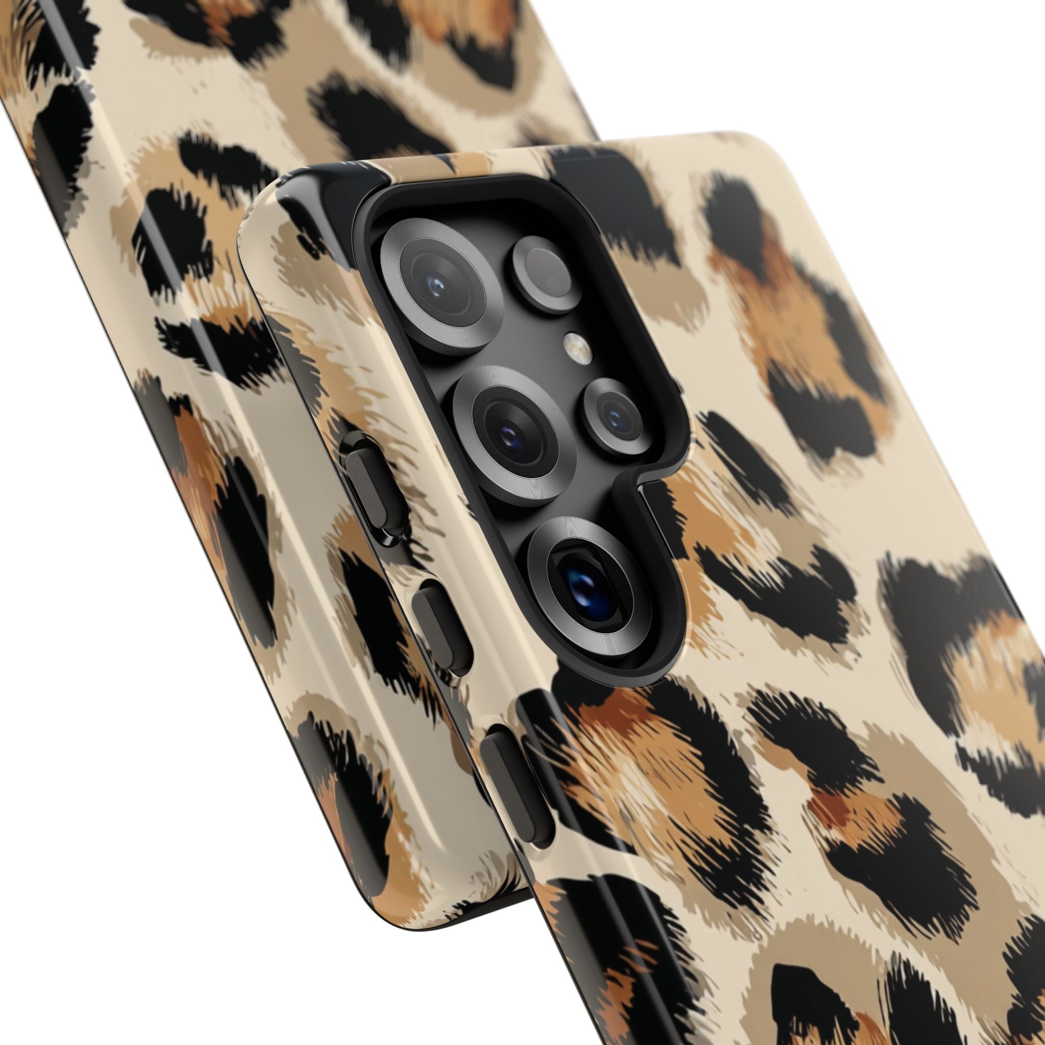 Stylish Leopard Print Phone Case, Animal Print, Tough Case, Gift for Her