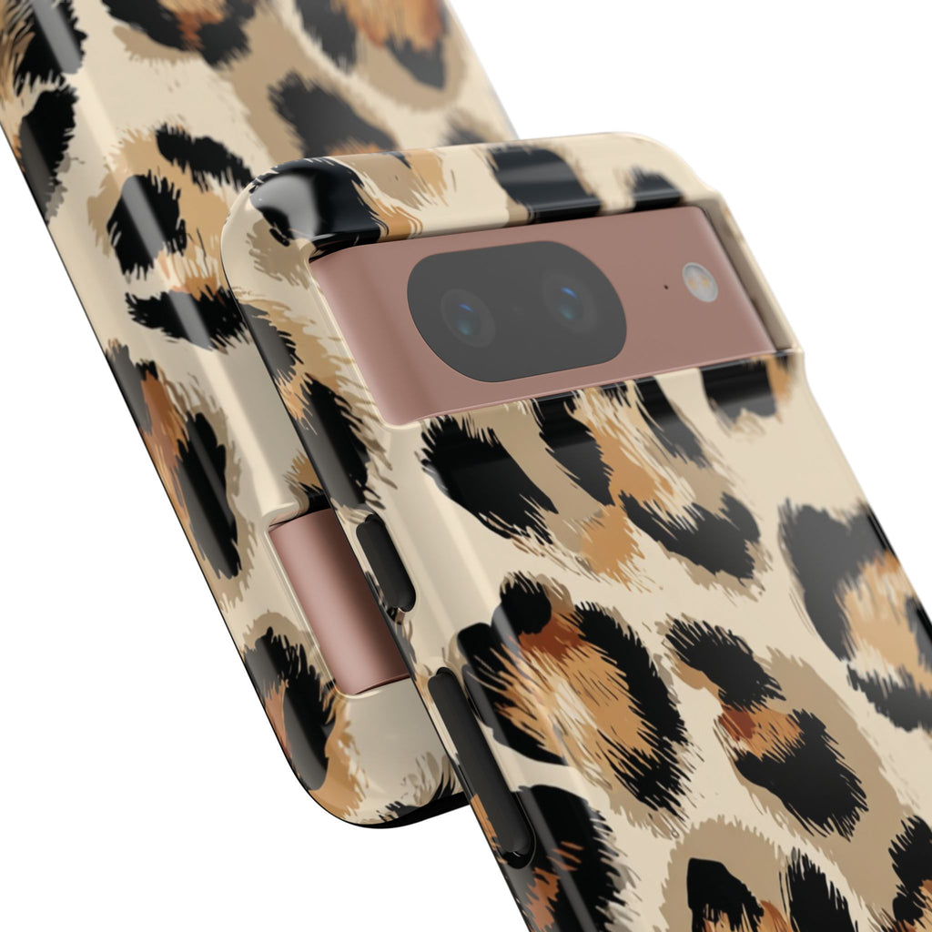 Stylish Leopard Print Phone Case, Animal Print, Tough Case, Gift for Her