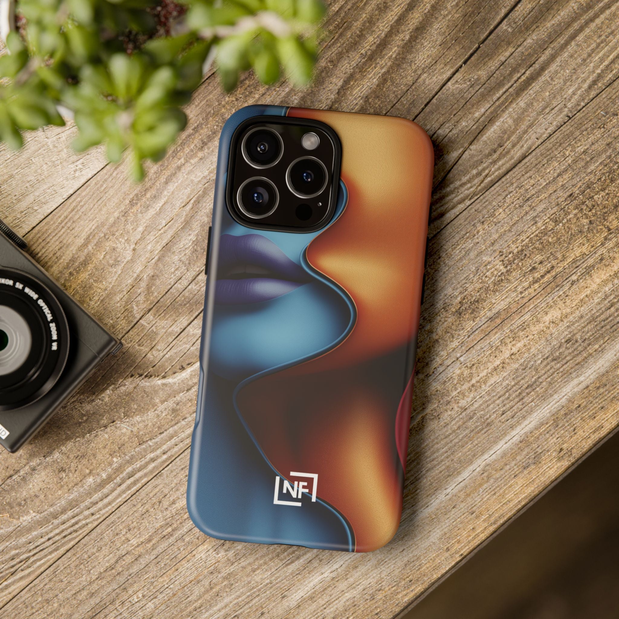 Duality in Motion — Tough Phone Case