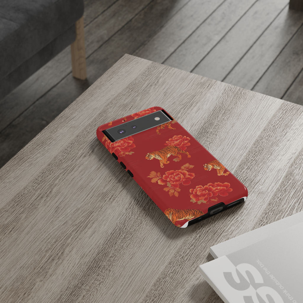 Bold Tiger Phone Case, Wild Animal Lover Gift, Stylish Phone Cover