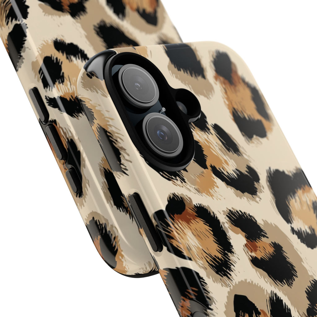 Stylish Leopard Print Phone Case, Animal Print, Tough Case, Gift for Her