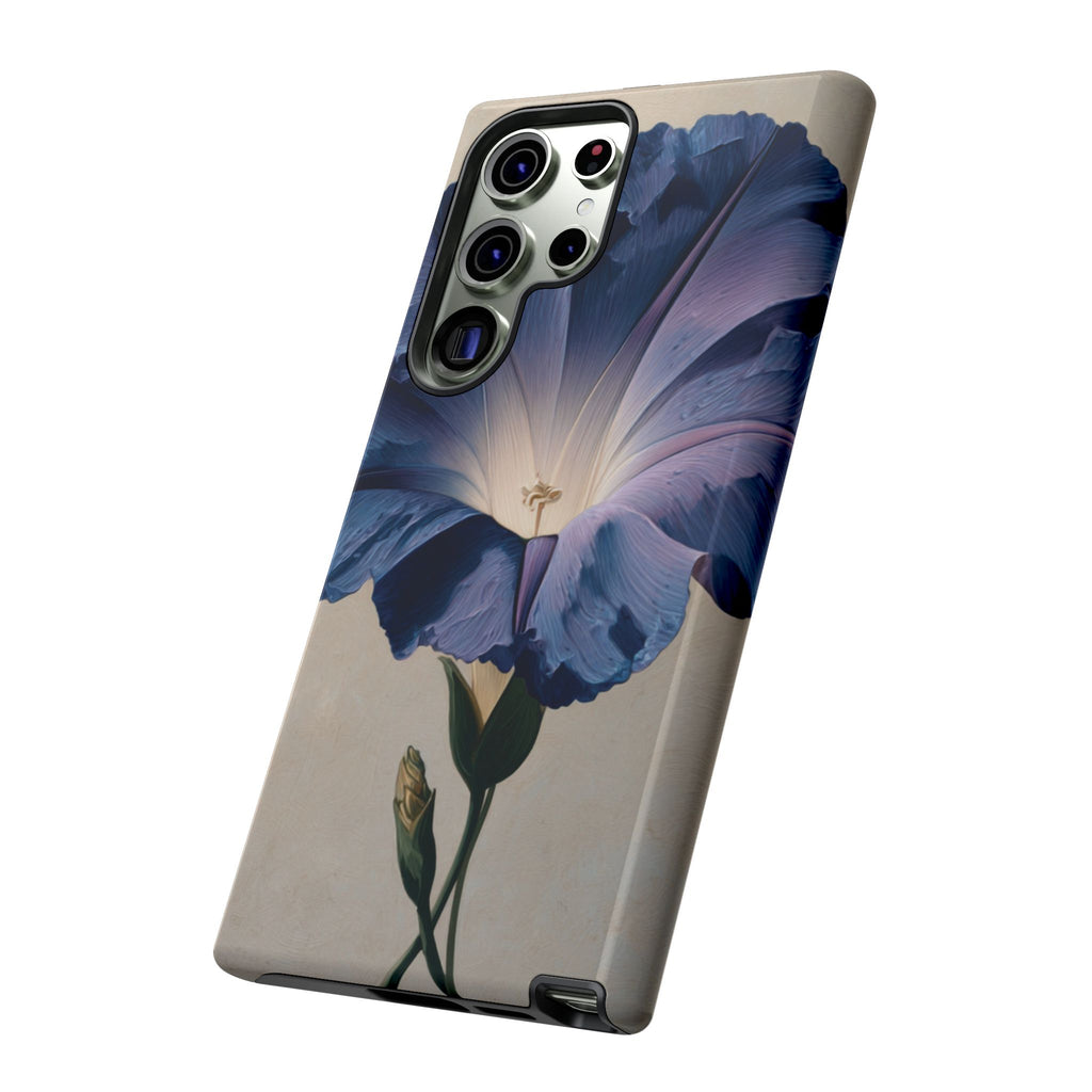 Floral Phone Case, Tough Cases with Purple Flower Design, Phone Accessories