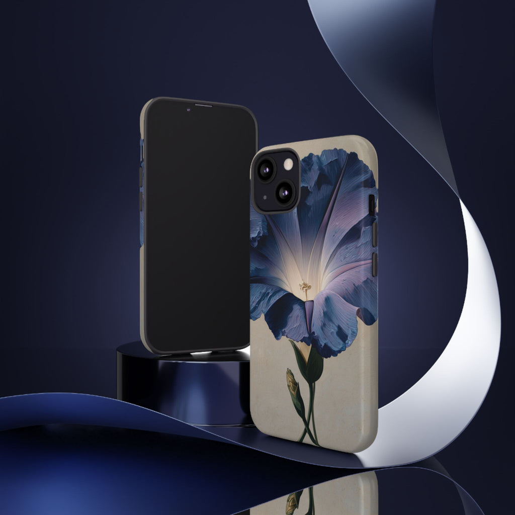 Floral Phone Case, Tough Cases with Purple Flower Design, Phone Accessories