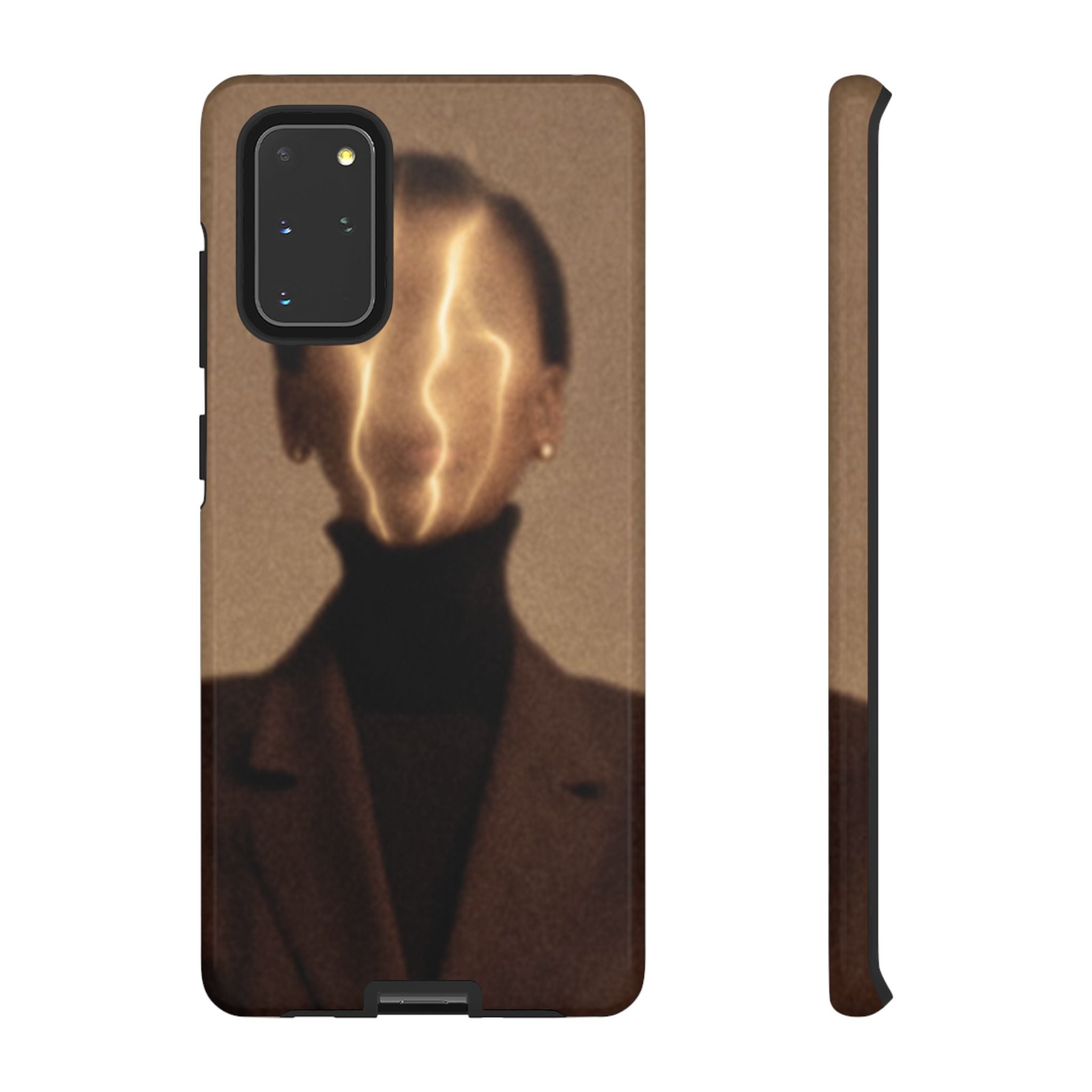 Stylish Phone Case with Artistic Design, Fashion Tech Accessory, Tough Cases
