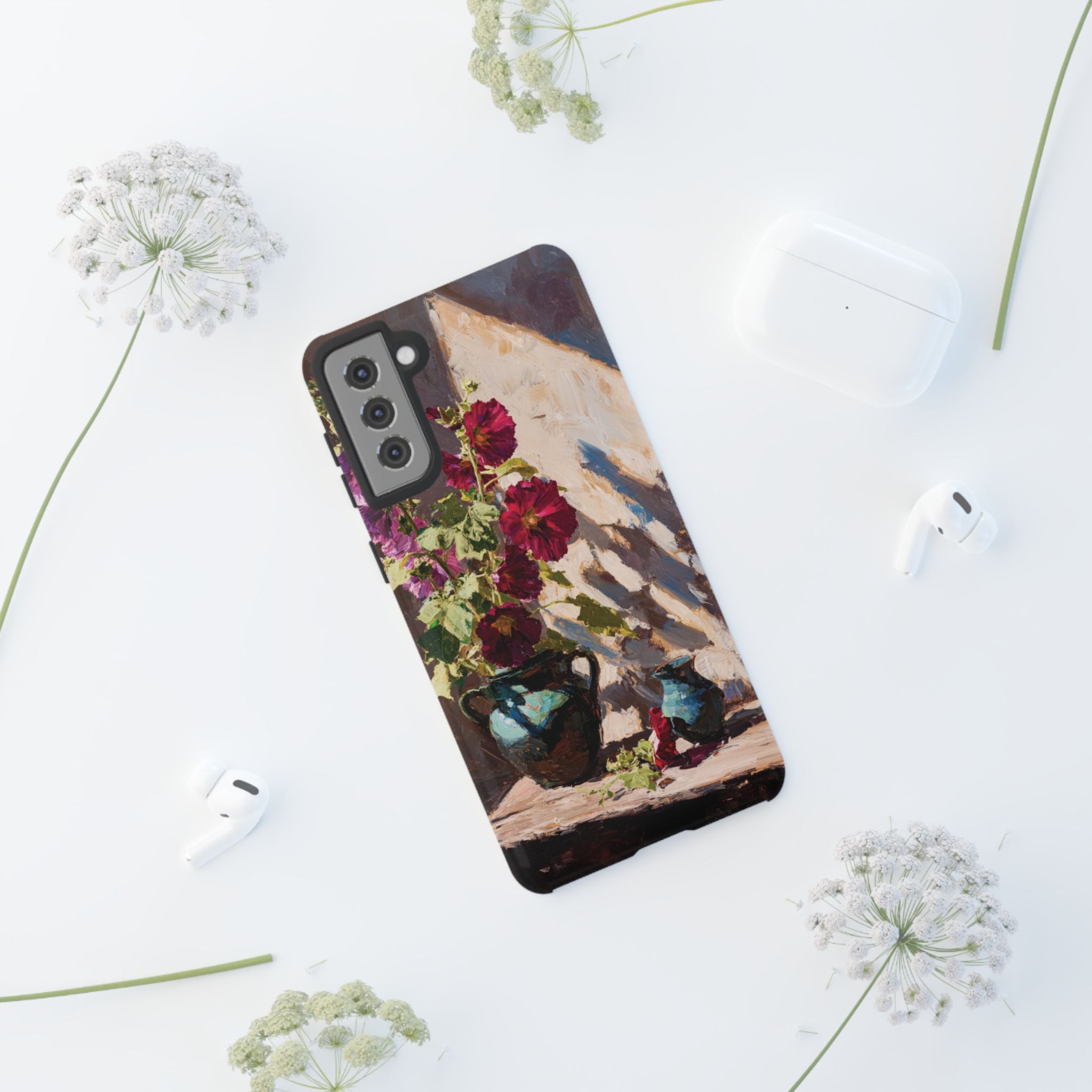 Floral - Tough Cases, Protective Cover, Botanical Art, Unique Gift