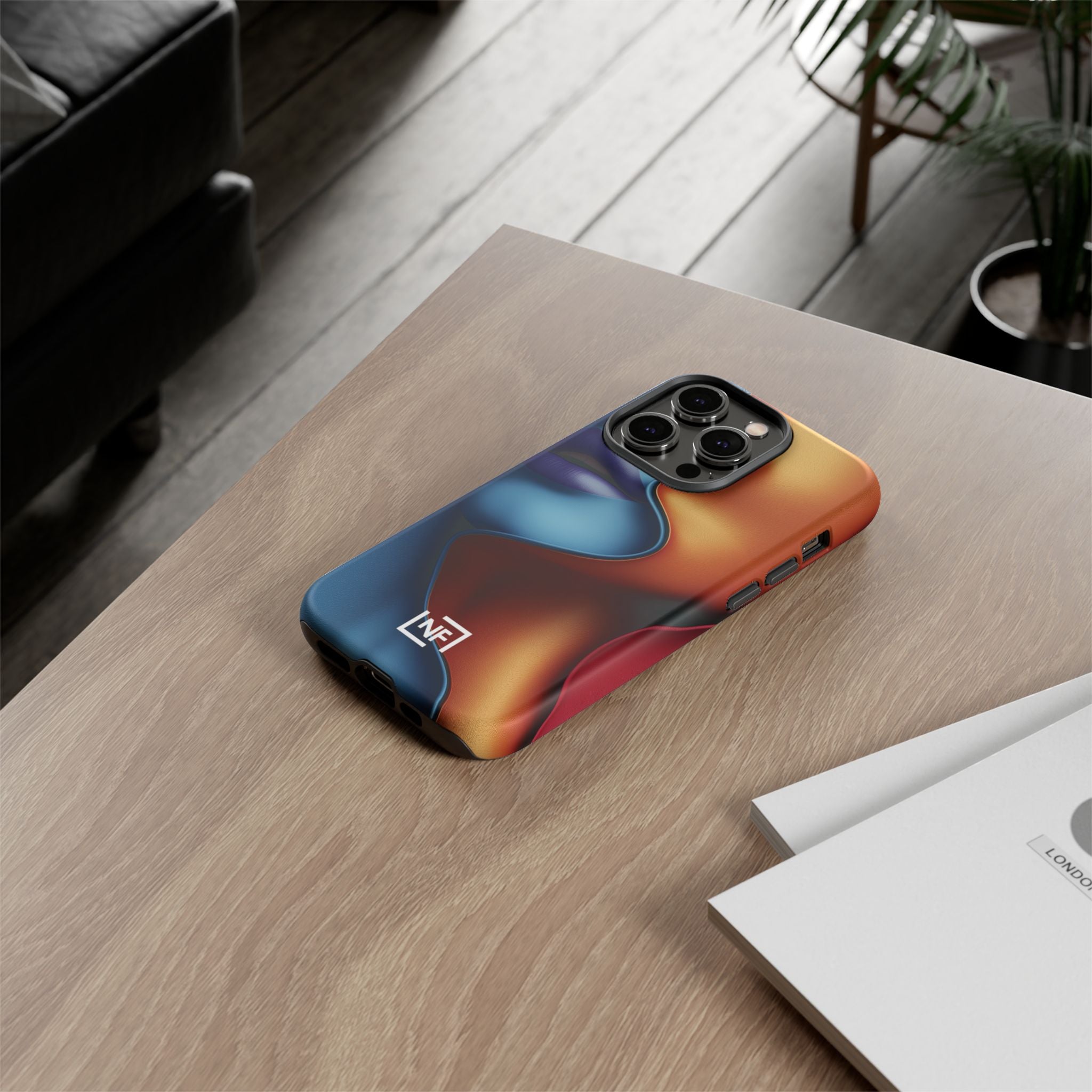 Duality in Motion — Tough Phone Case