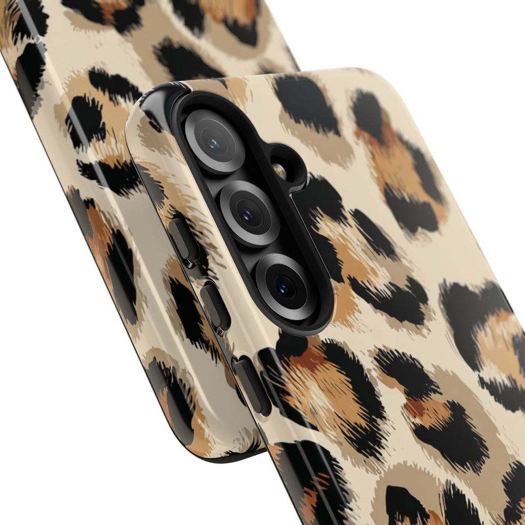 Stylish Leopard Print Phone Case, Animal Print, Tough Case, Gift for Her