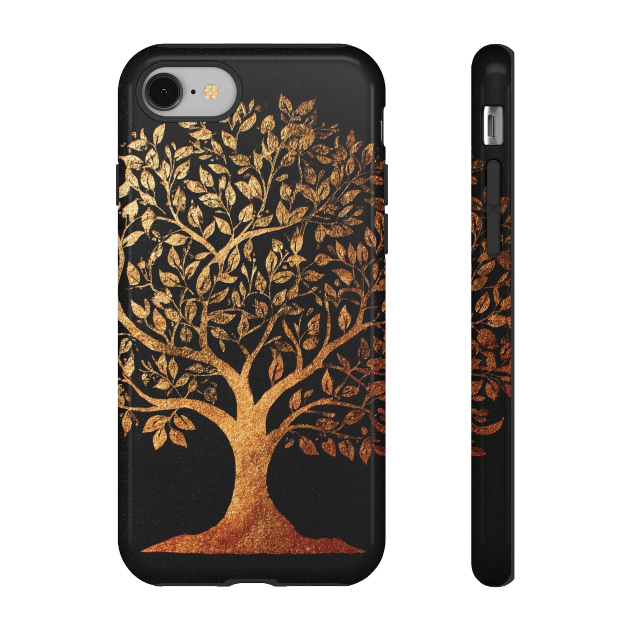 Golden Tree Phone Case, Tough Cases, Nature Lover Gift
