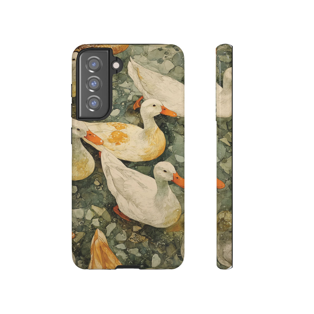 Duck-Themed Phone Case, Quirky Phone Cover, Nature Lover Gift