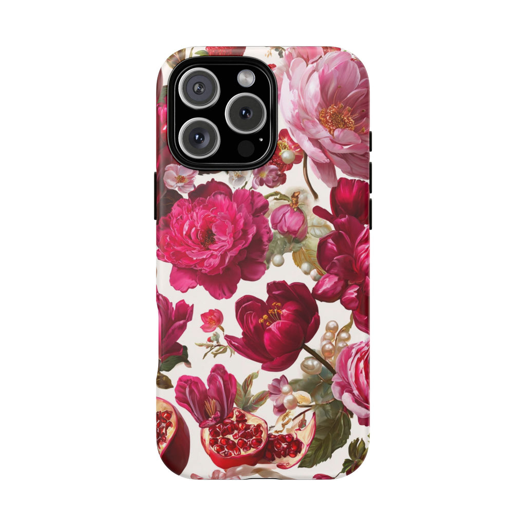 Floral Phone Case, Tough Floral Case, Flower Design