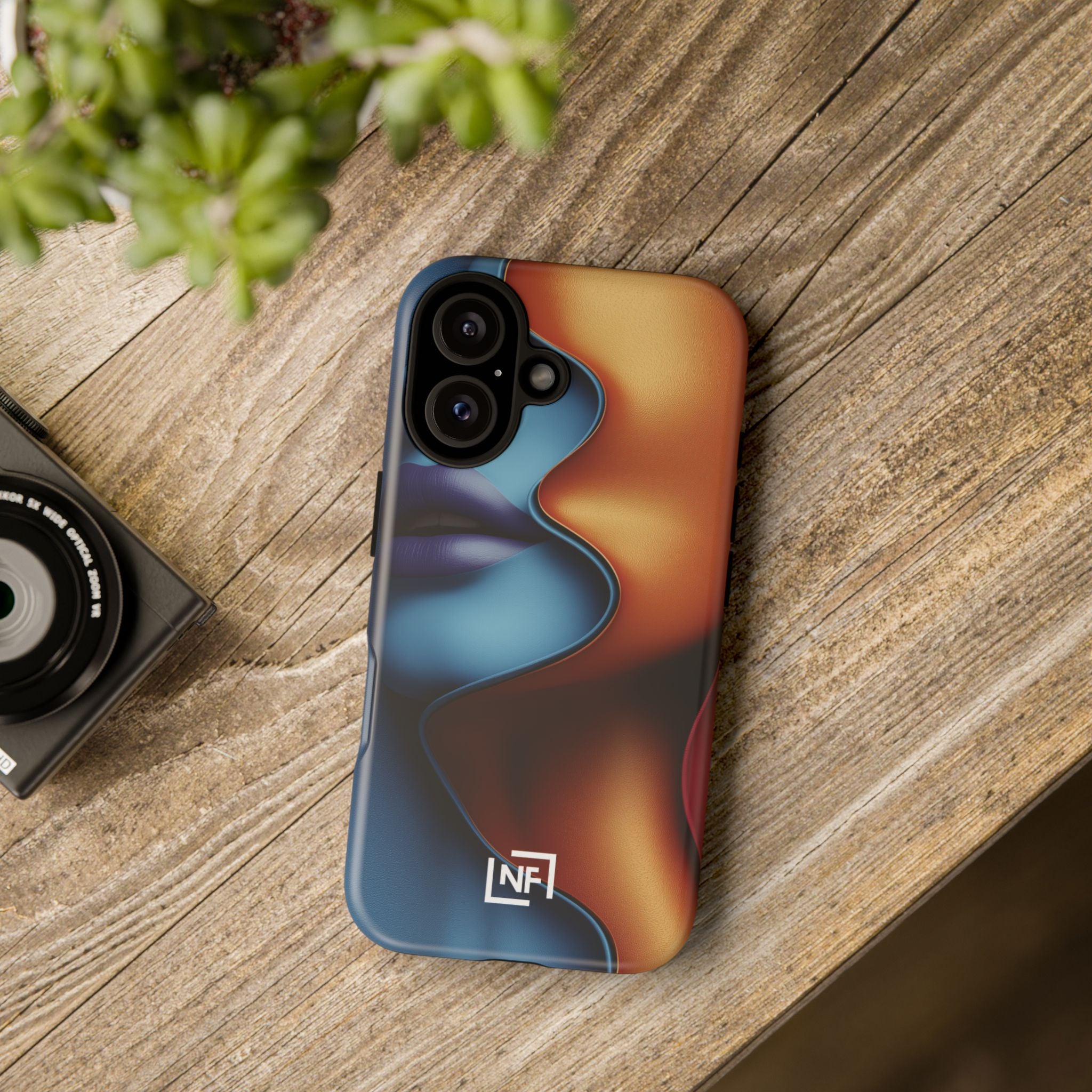 Duality in Motion — Tough Phone Case