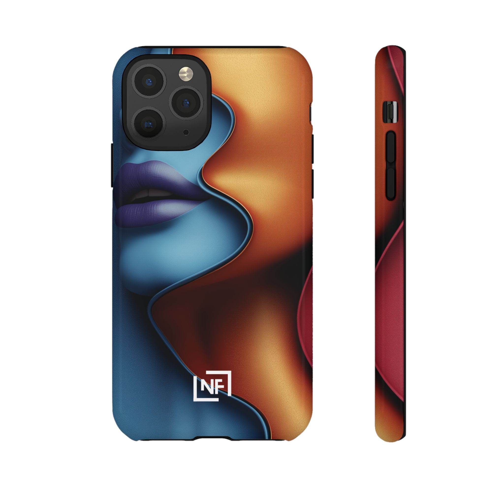 Duality in Motion — Tough Phone Case