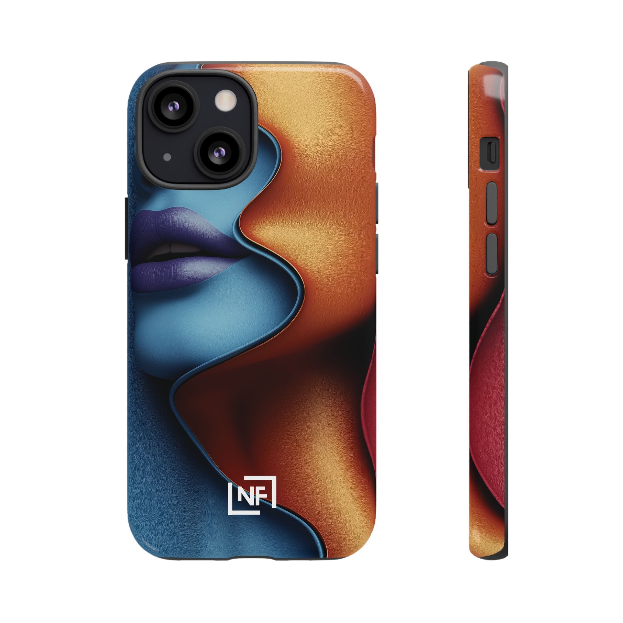Duality in Motion — Tough Phone Case