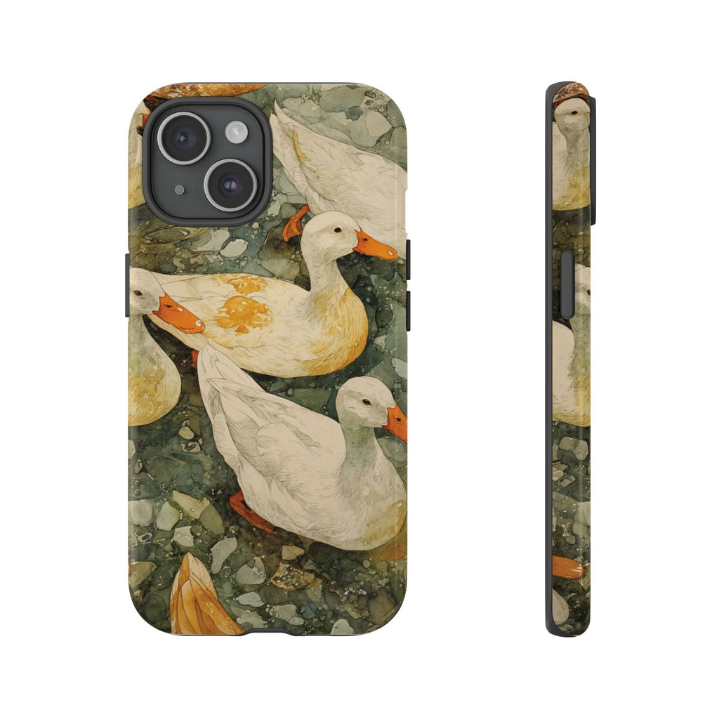 Duck-Themed Phone Case, Quirky Phone Cover, Nature Lover Gift