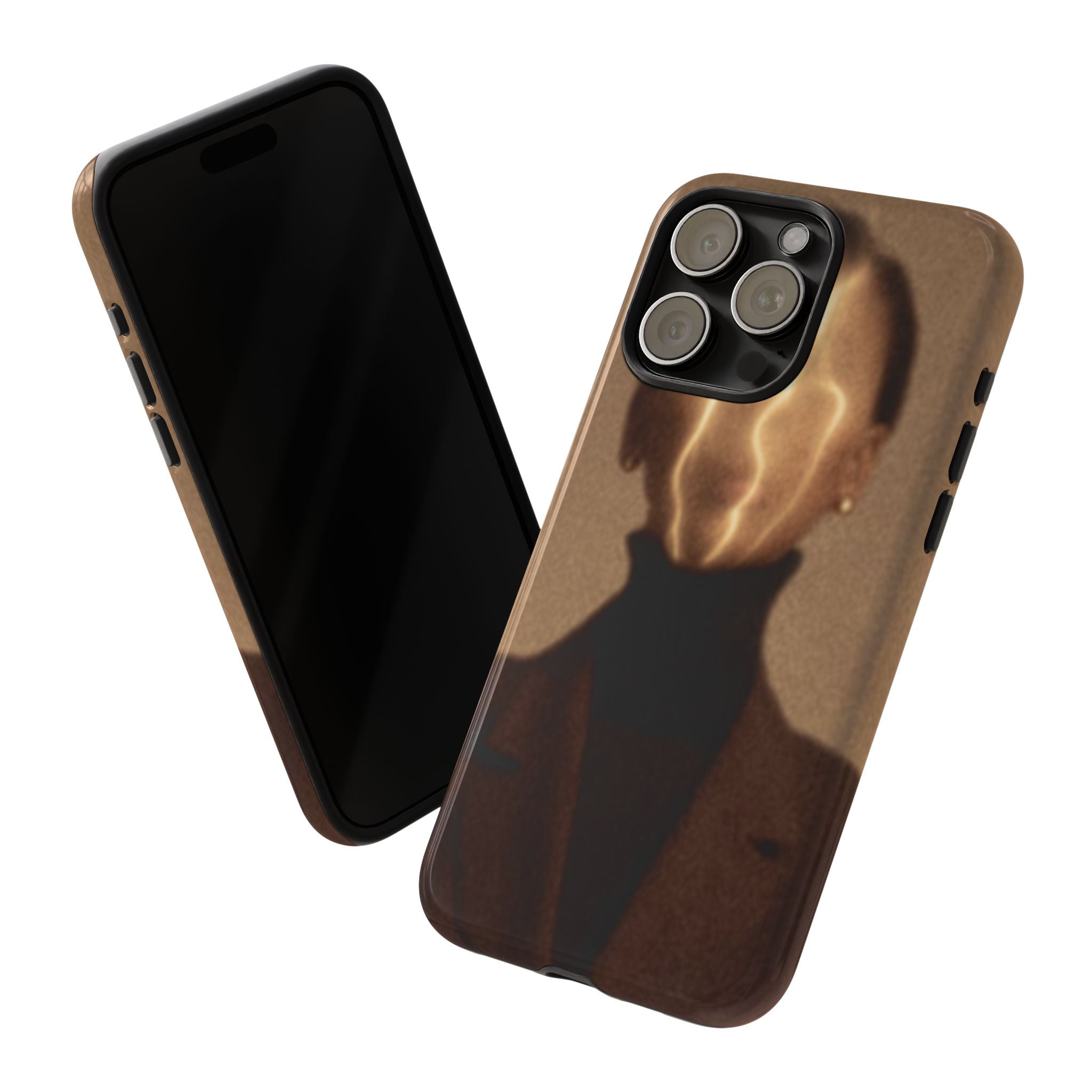 Stylish Phone Case with Artistic Design, Fashion Tech Accessory, Tough Cases
