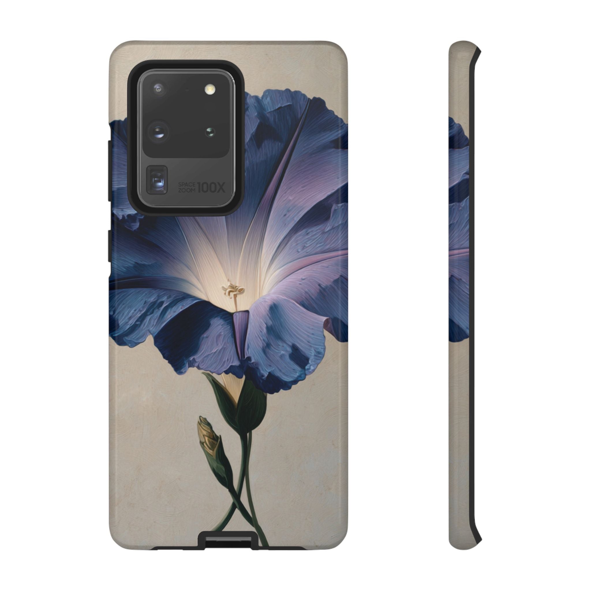 Floral Phone Case, Tough Cases with Purple Flower Design, Phone Accessories