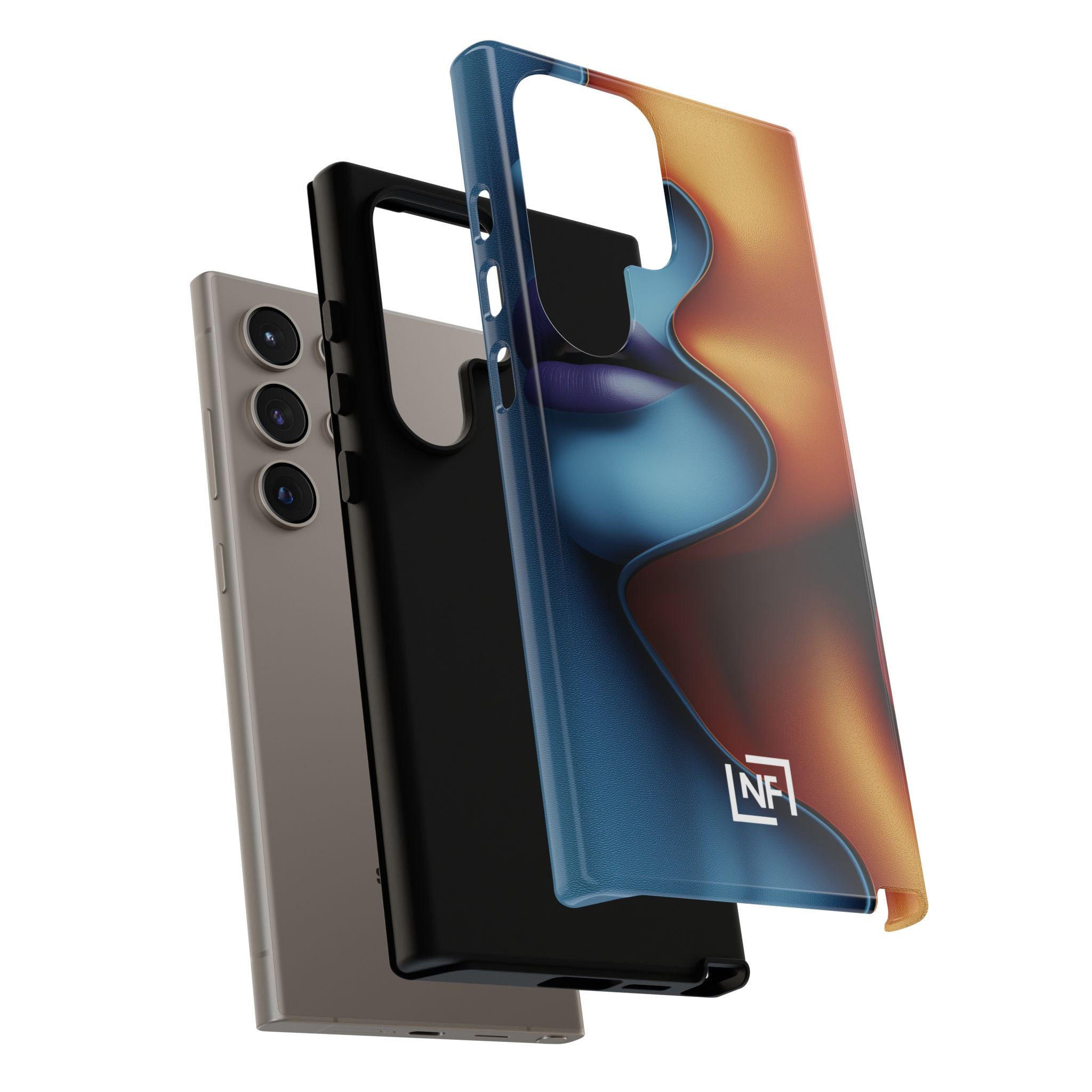 Duality in Motion — Tough Phone Case