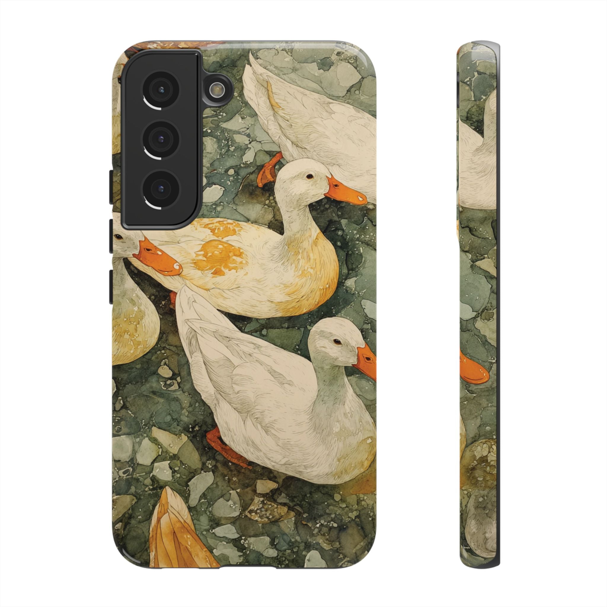 Duck-Themed Phone Case, Quirky Phone Cover, Nature Lover Gift