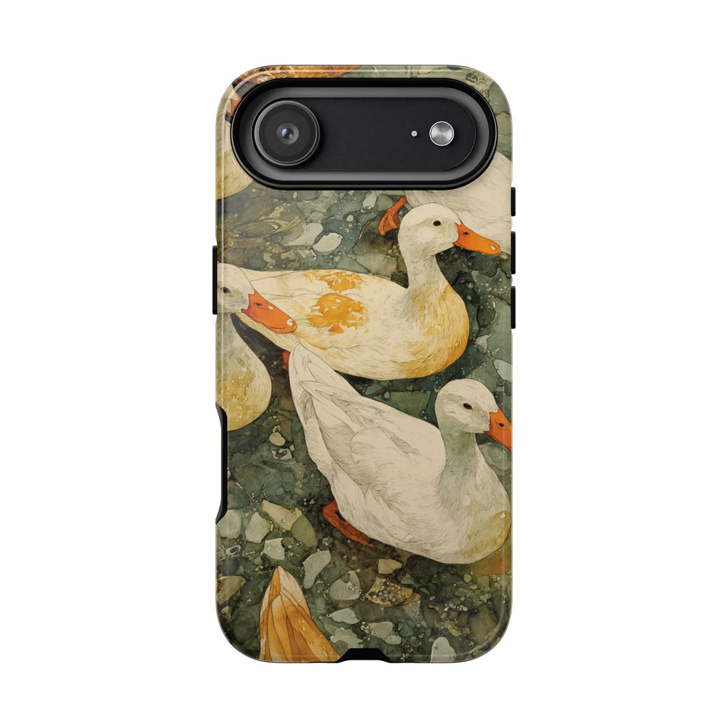 Duck-Themed Phone Case, Quirky Phone Cover, Nature Lover Gift