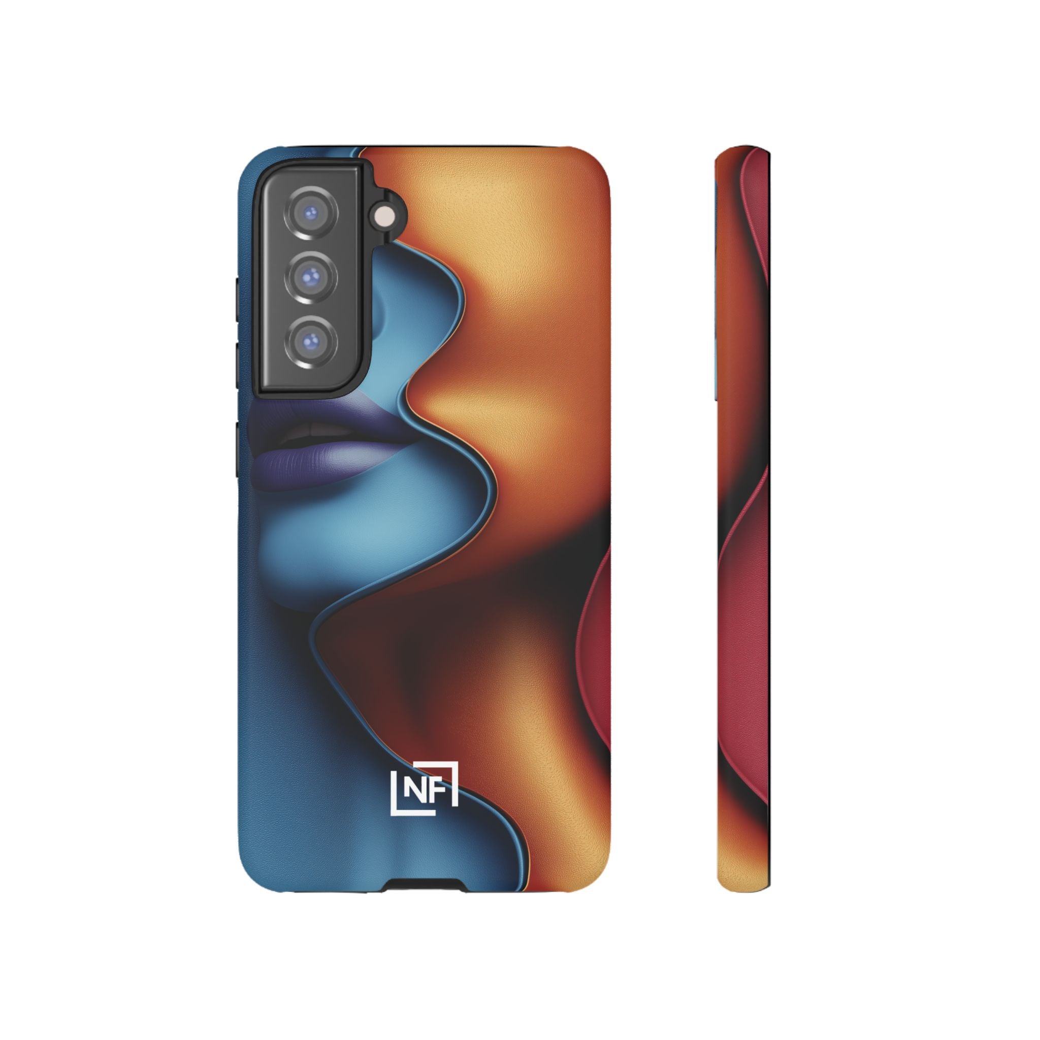 Duality in Motion — Tough Phone Case
