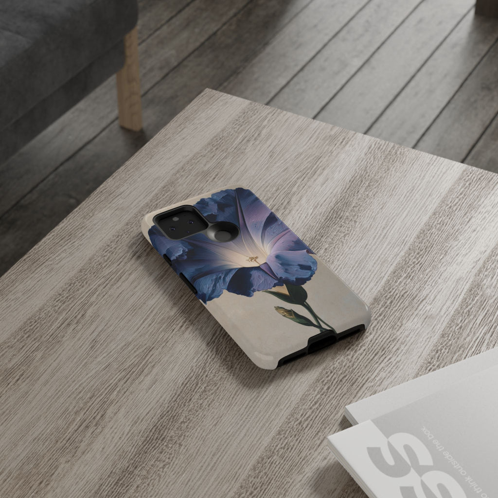 Floral Phone Case, Tough Cases with Purple Flower Design, Phone Accessories