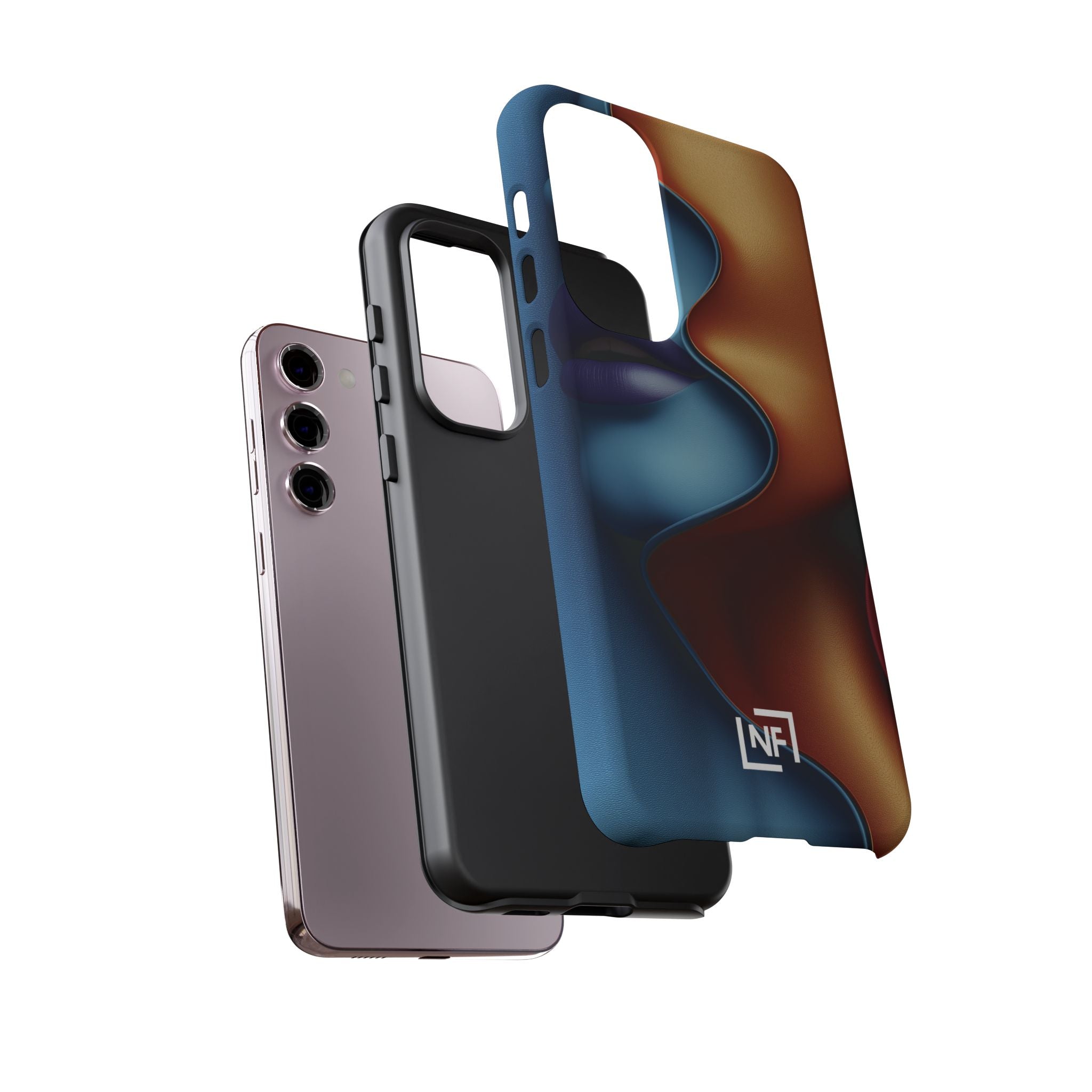 Duality in Motion — Tough Phone Case
