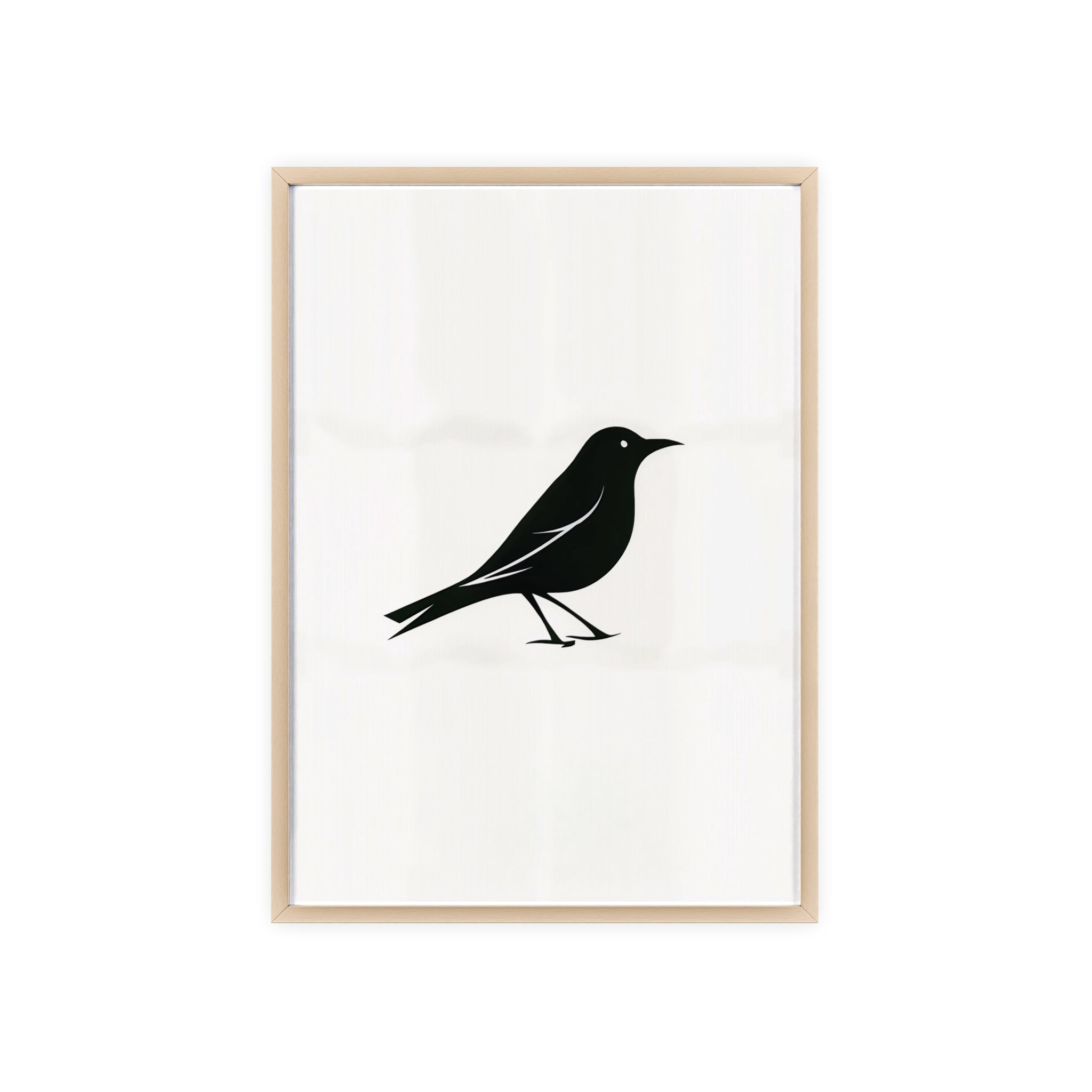The Oriole Principle: A Study in Minimal Form – Framed Poster