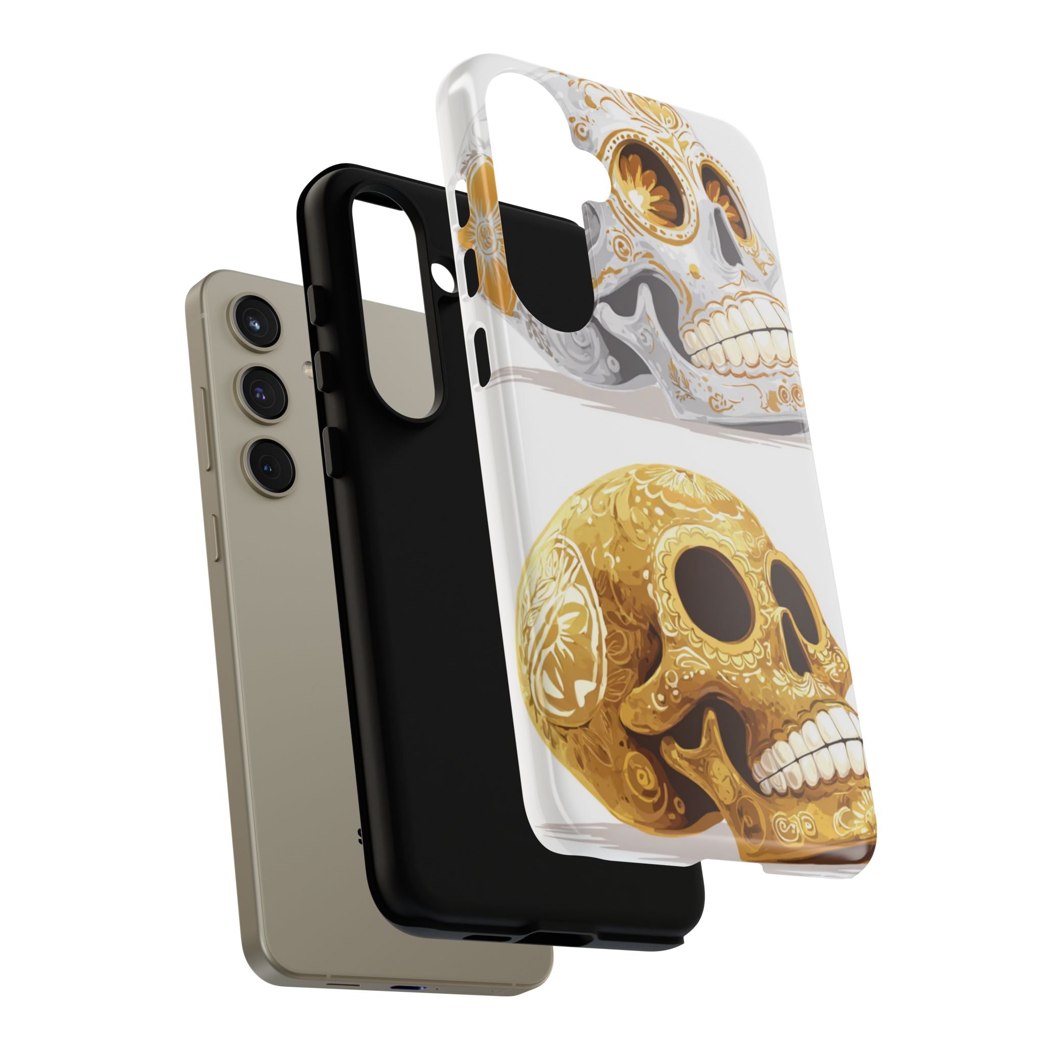 Colorful Skull Candy Phone Case