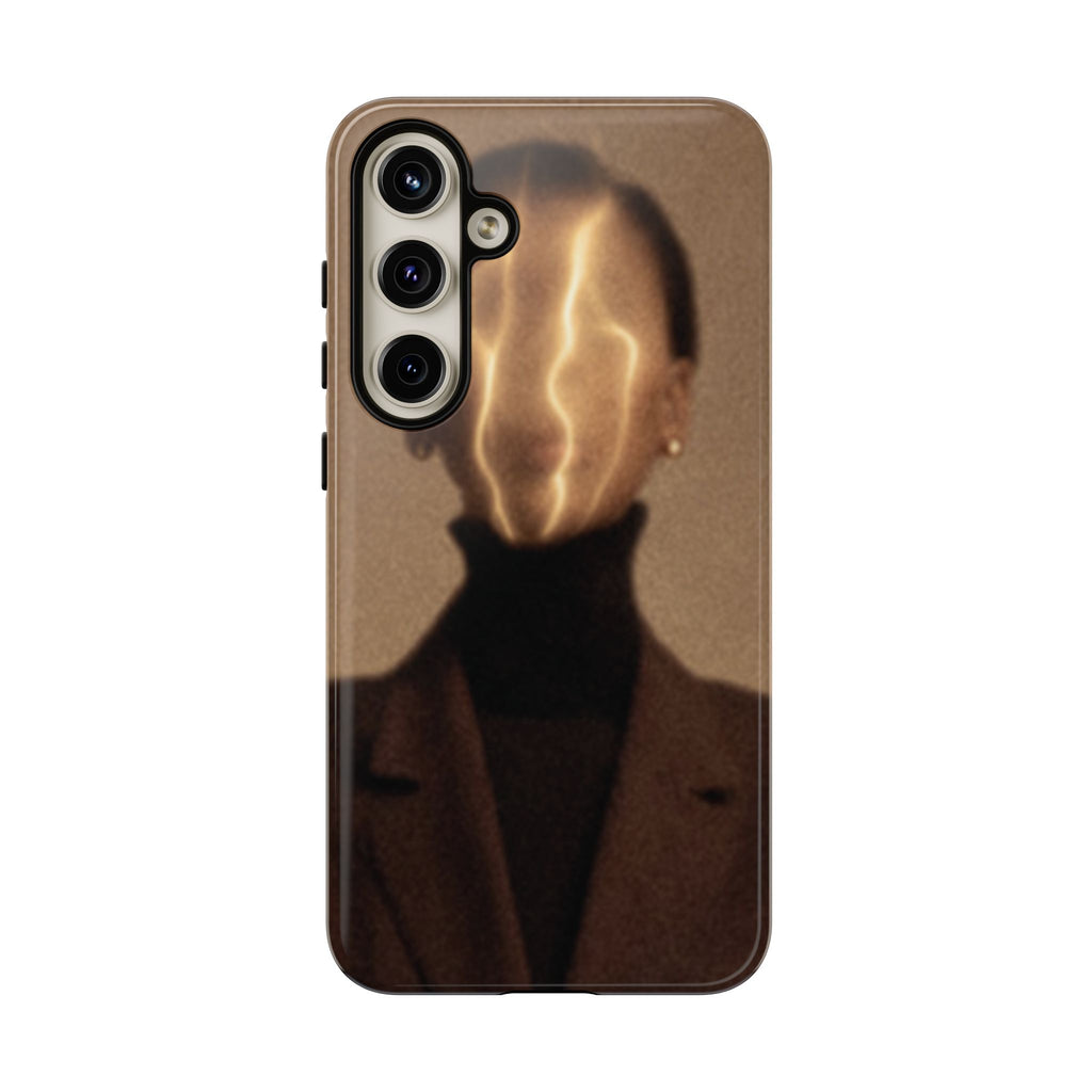Stylish Phone Case with Artistic Design, Fashion Tech Accessory, Tough Cases