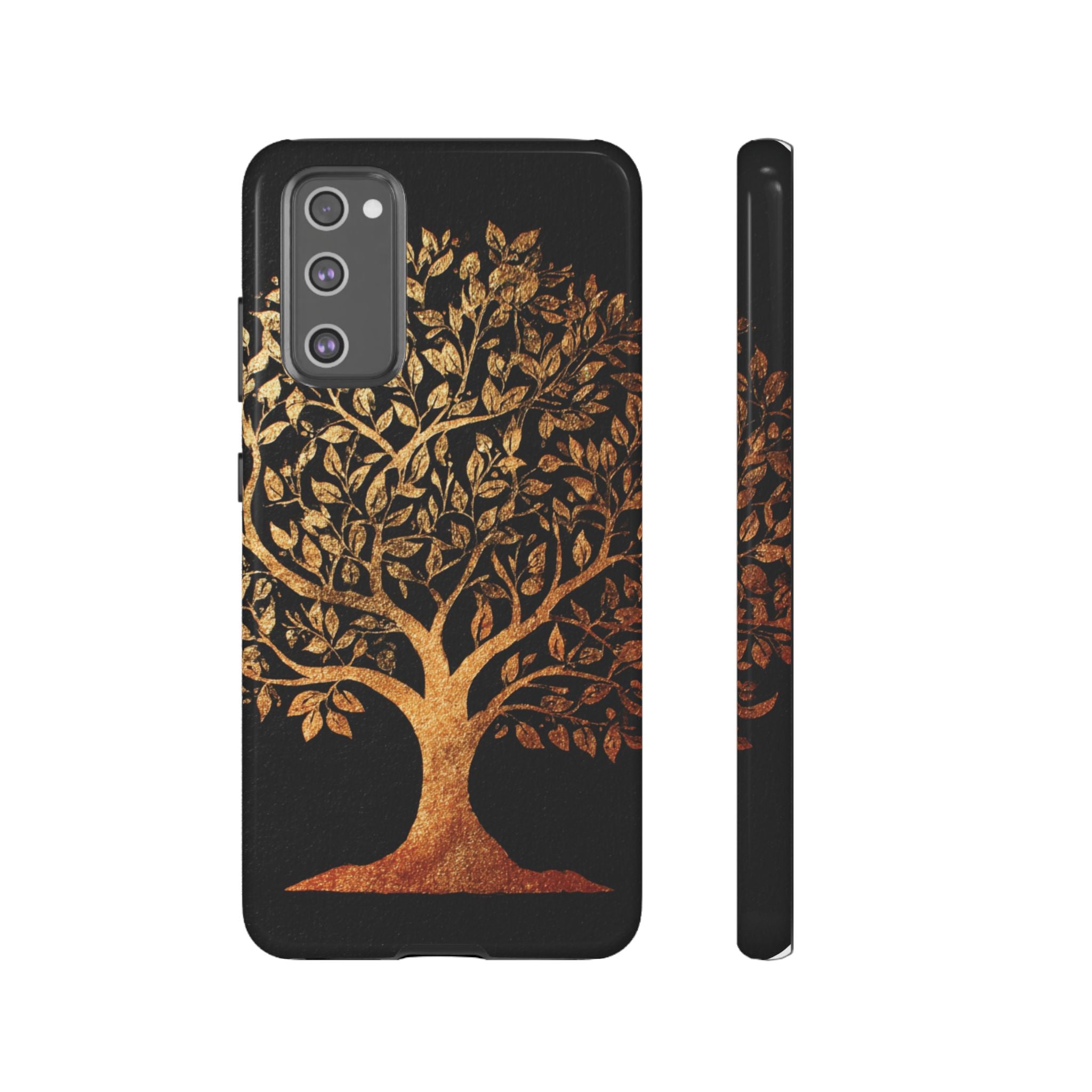 Golden Tree Phone Case, Tough Cases, Nature Lover Gift