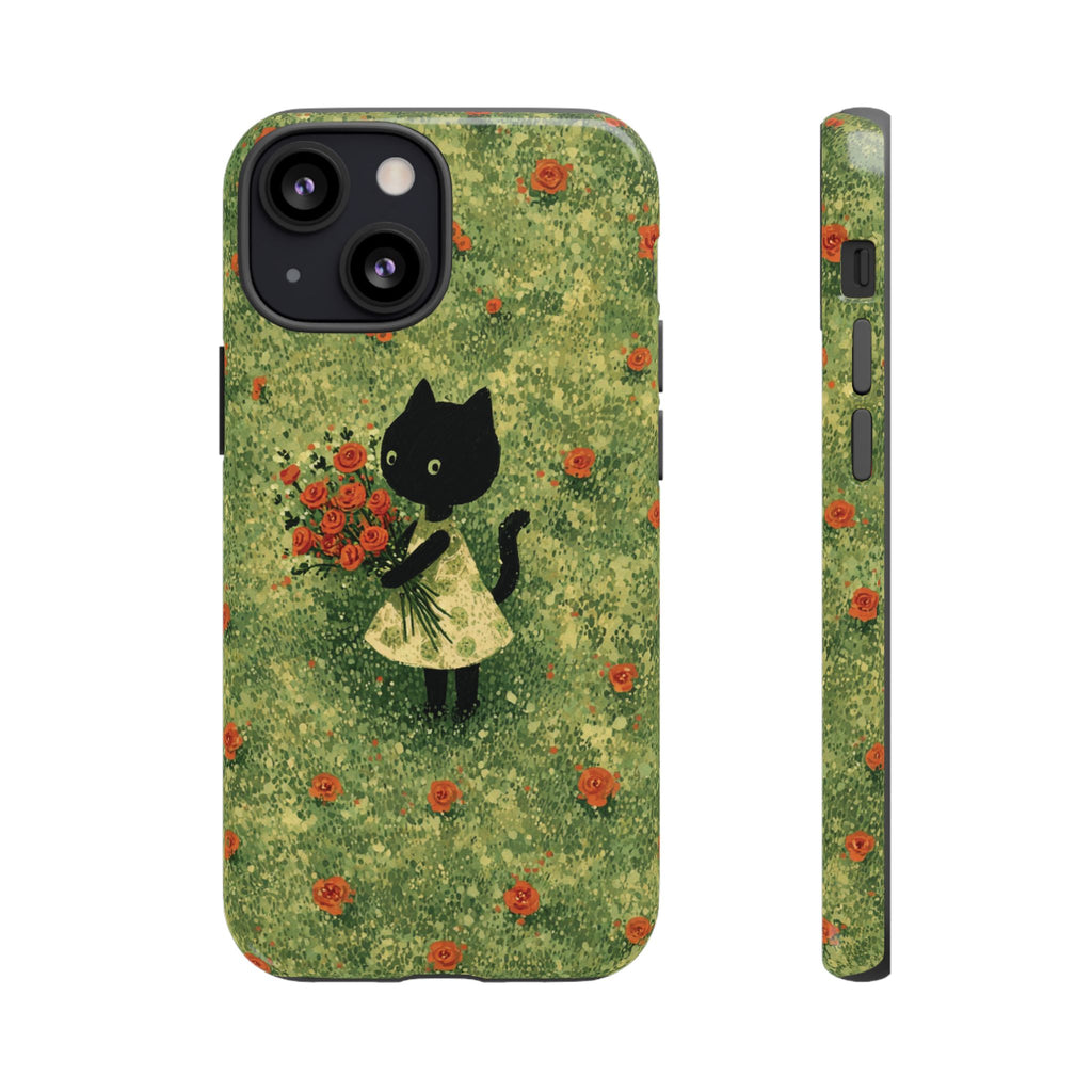 Cute Cat Tough Cases for Cat Lovers, Gifts for Her, Pet Owner Accessories